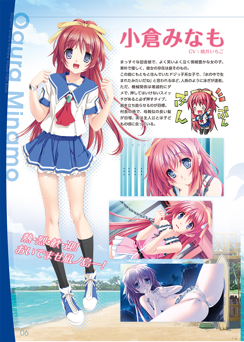 Dolphin Divers  Preview Visual Fanbook page 6 full