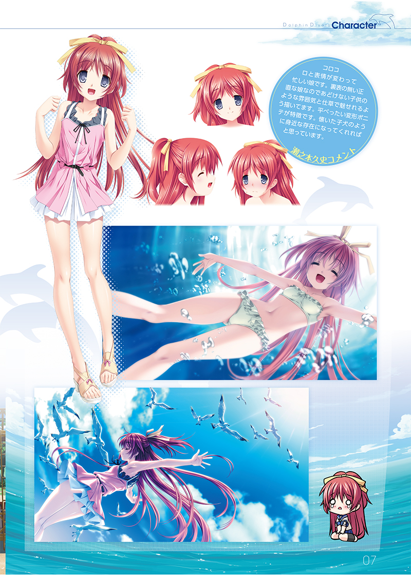 Dolphin Divers  Preview Visual Fanbook page 7 full
