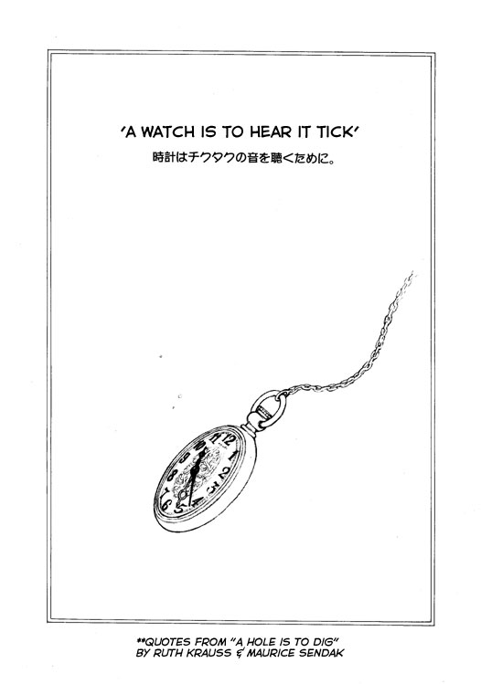 A Watch is to Hear it Tick page 1 full