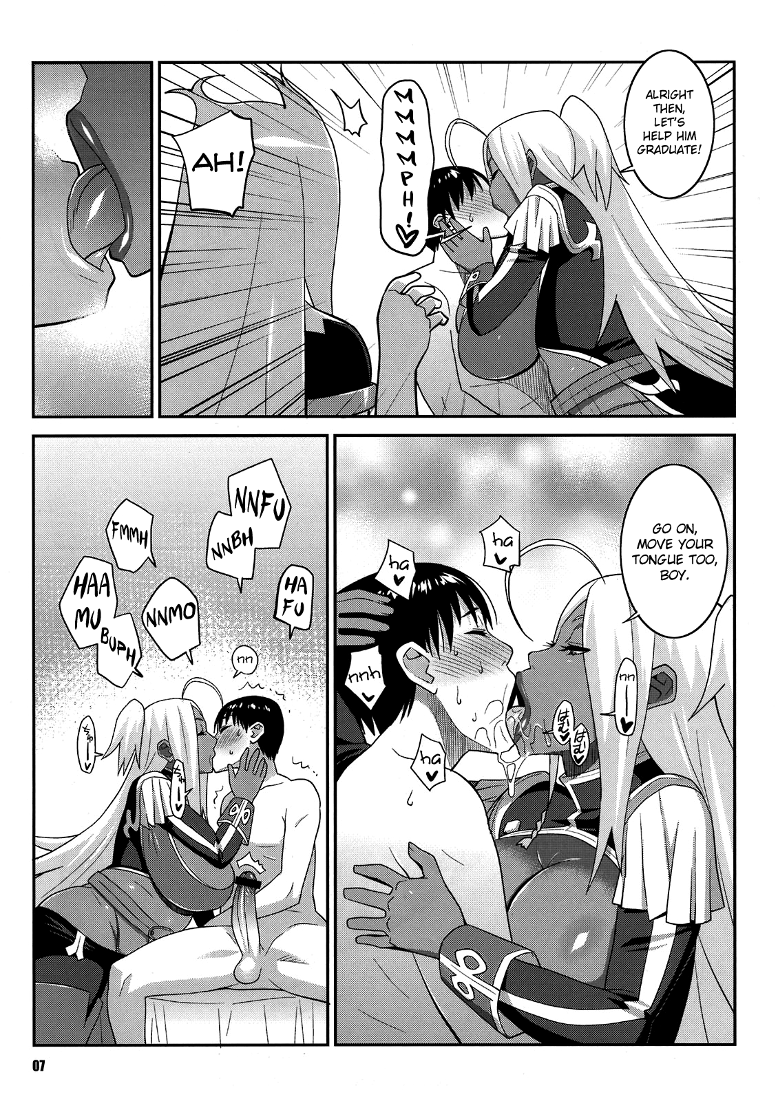 Machina & Garnet to Toshikoshi SEX Zanmai 2 | Makina and Garnet's New Year's SEX Party 2 page 6 full