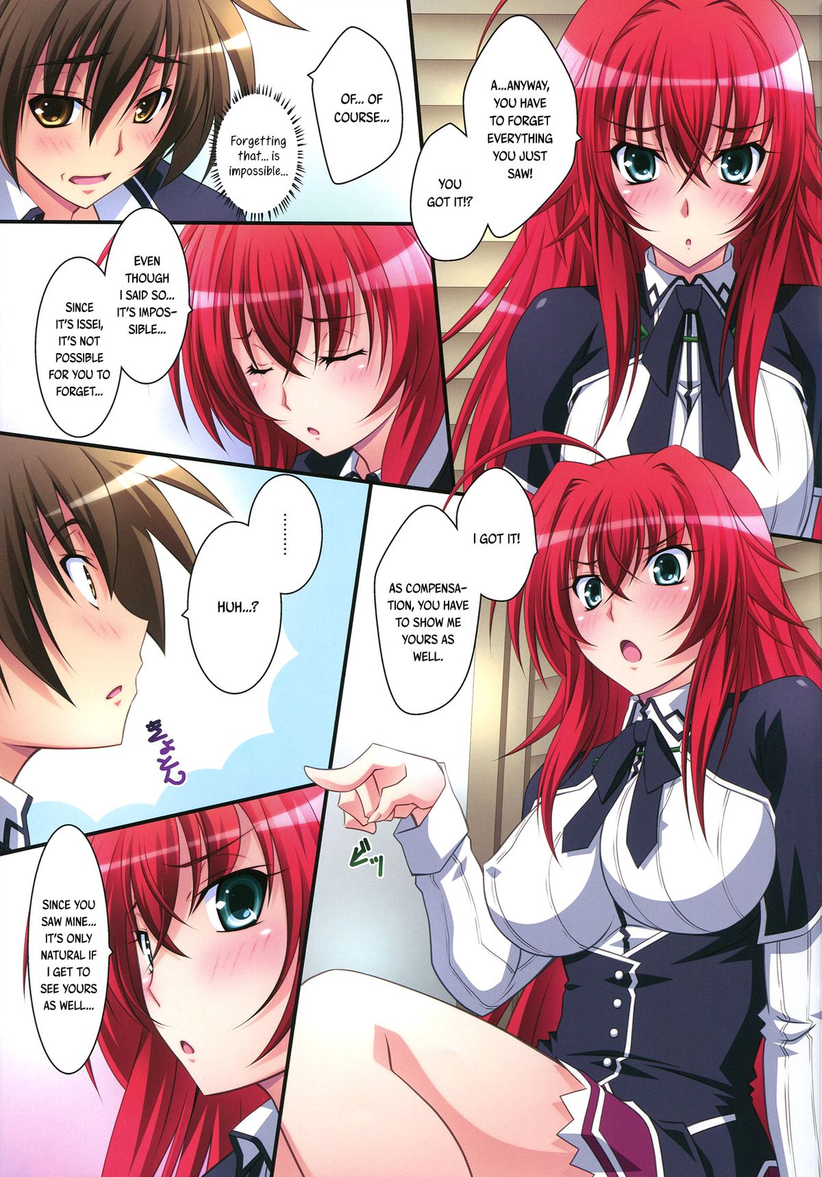 Scarlet princess "Rias Daisuki!" | Scarlet princess "I Love Rias!" page 10 full