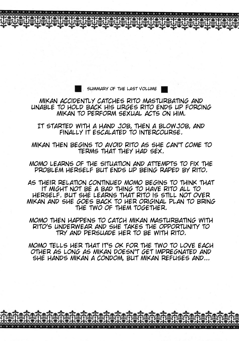 Kindan no Mikan | Mikan the Forbidden Fruit Vol. 3 page 2 full