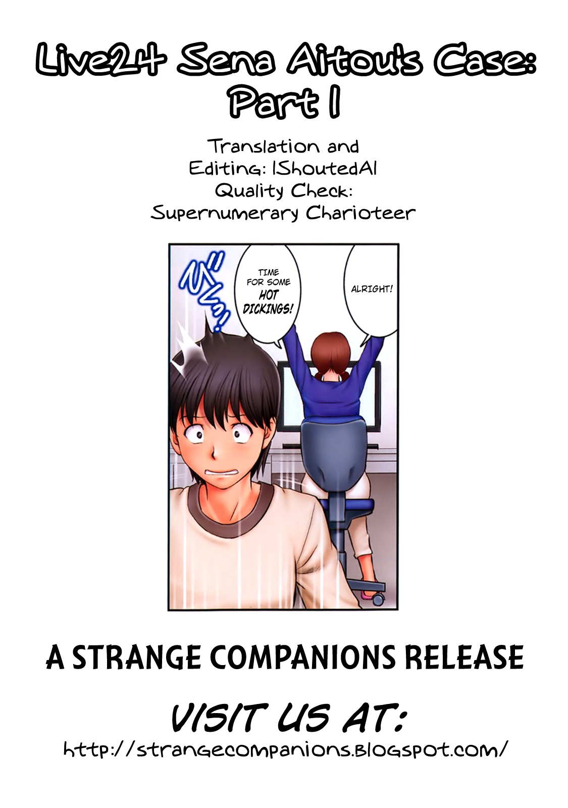 LIVE CUM Full Color | Live24 Sena Aitou's Case   ==Strange Companions== page 5 full