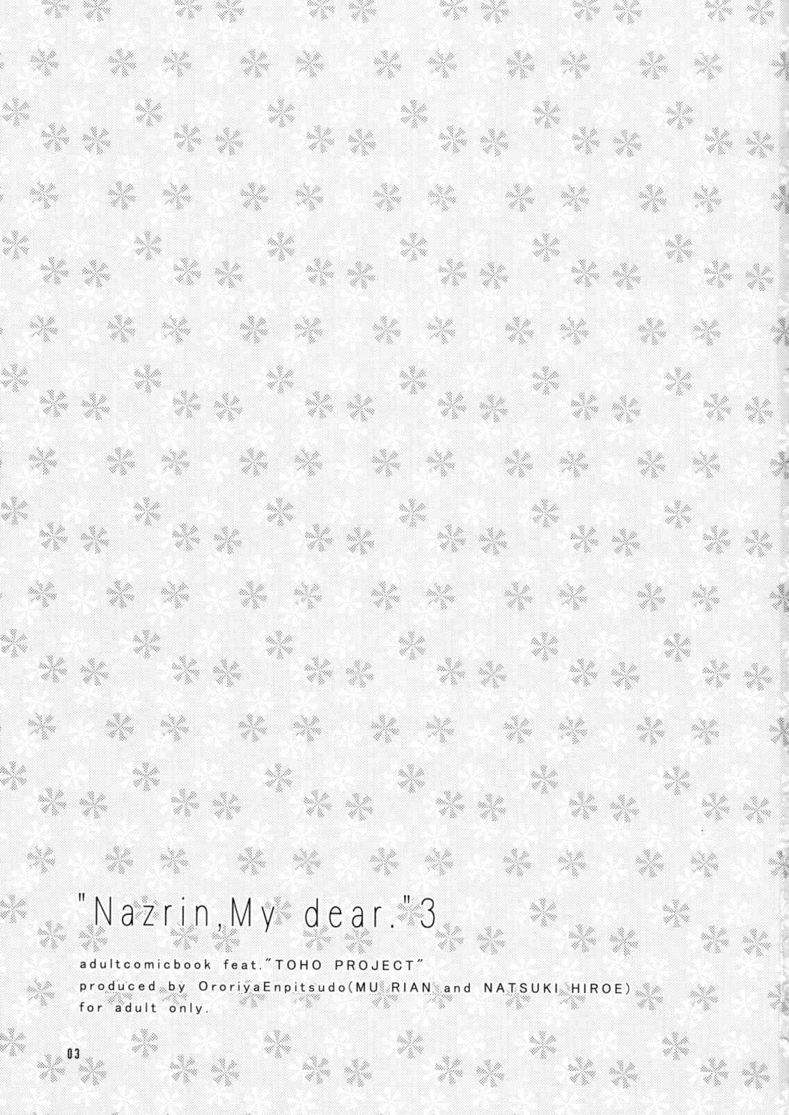 Watashi no Nazrin 3 page 2 full
