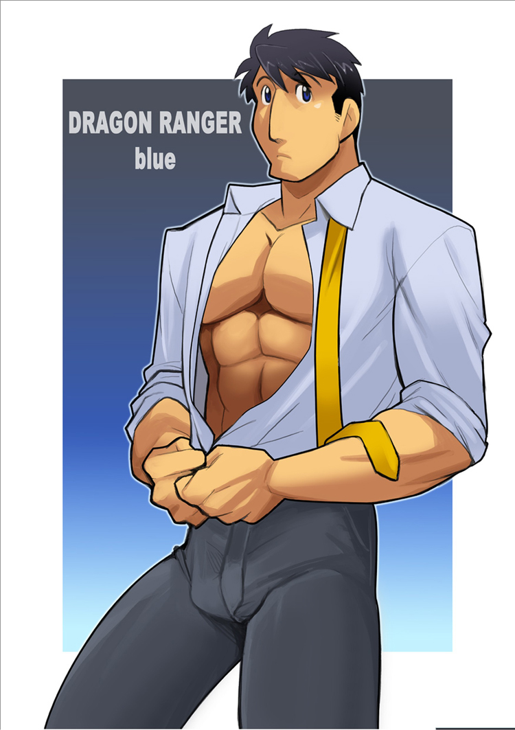 Dragon Ranger Ao Hen + Aka Hen Bangai | Dragon Ranger Blue Prologue page 1 full