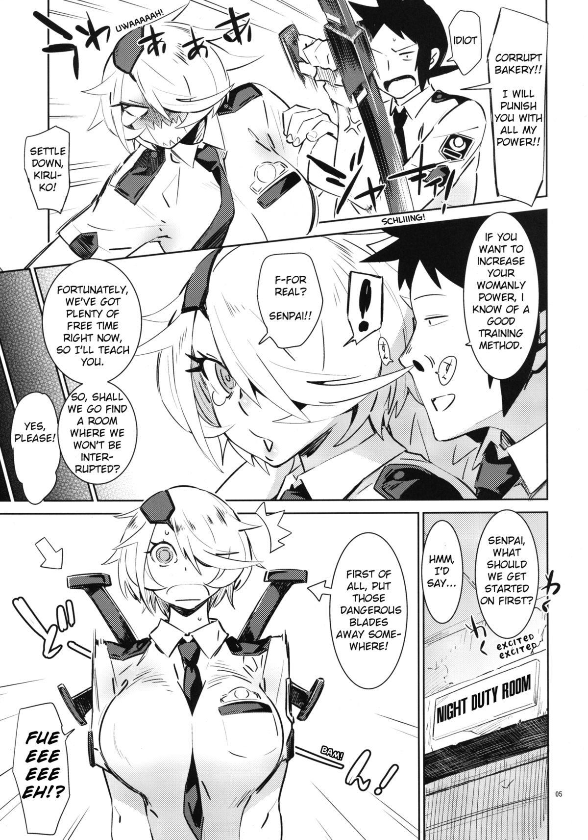 Kiruko-san no Joshiryoku Up Daisakusen | Kiruko's Womanly Power-Up Epic Battle page 5 full