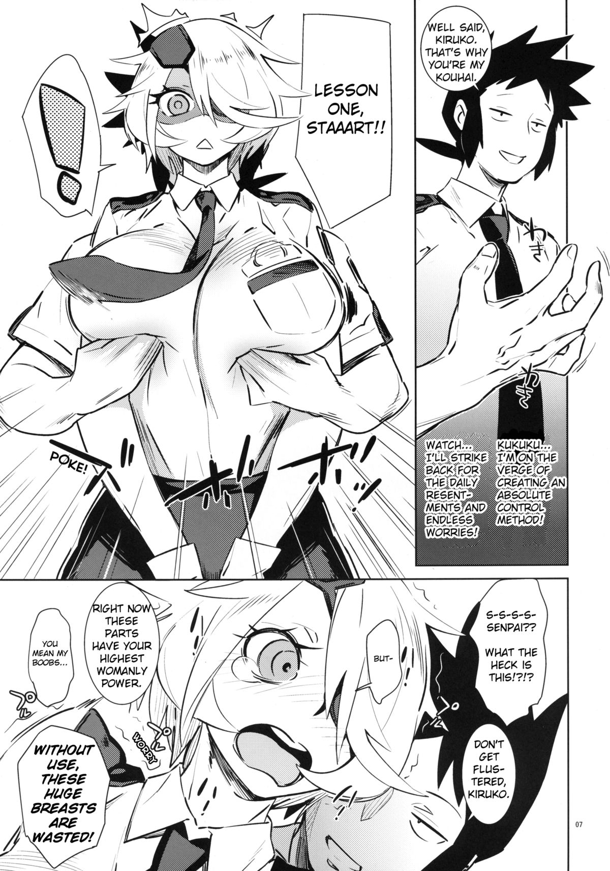 Kiruko-san no Joshiryoku Up Daisakusen | Kiruko's Womanly Power-Up Epic Battle page 7 full
