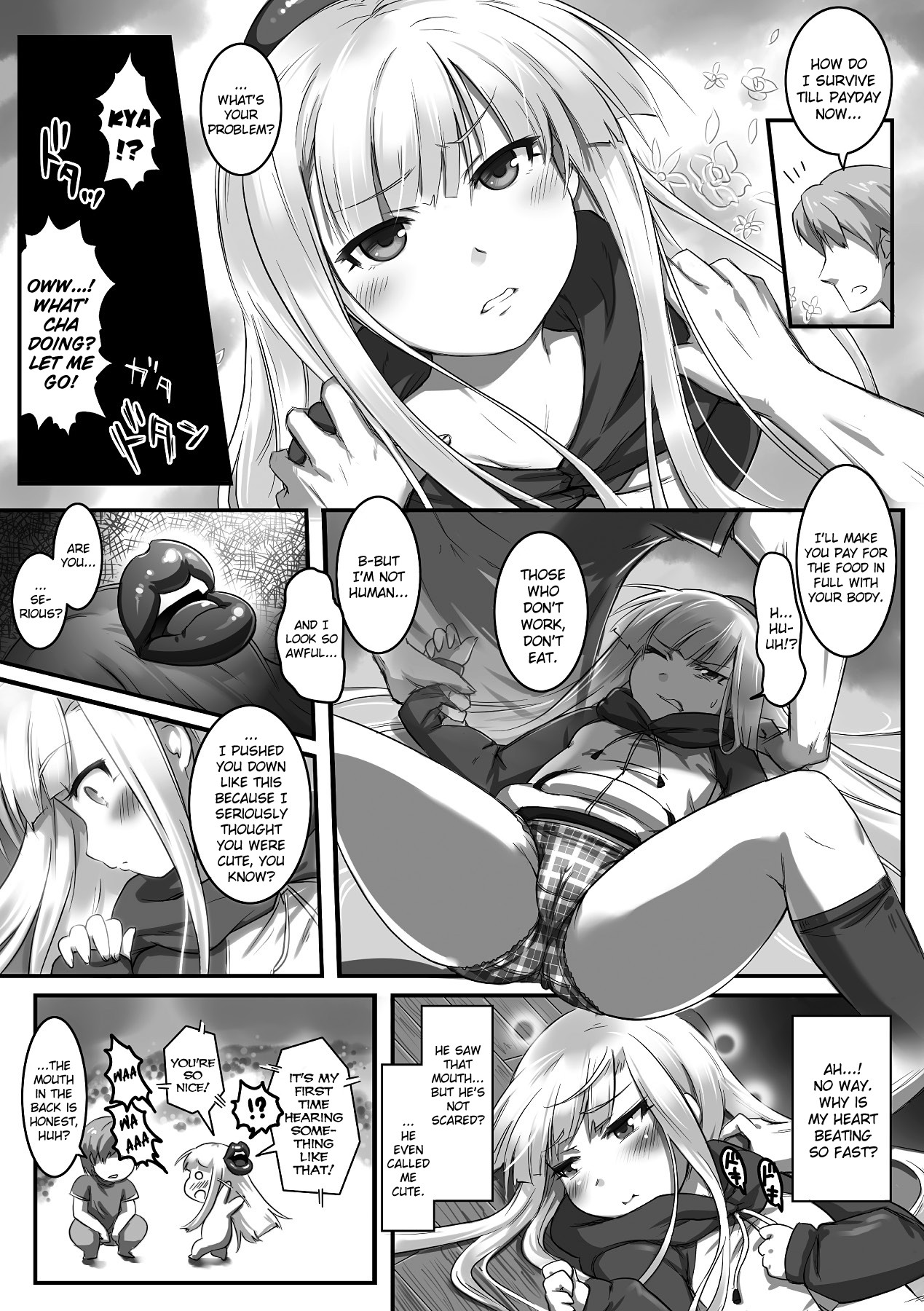 Futakuchi-Onna to Kyokon Otoko | The Futakuchi-Onna and the Giant-Root Man page 3 full