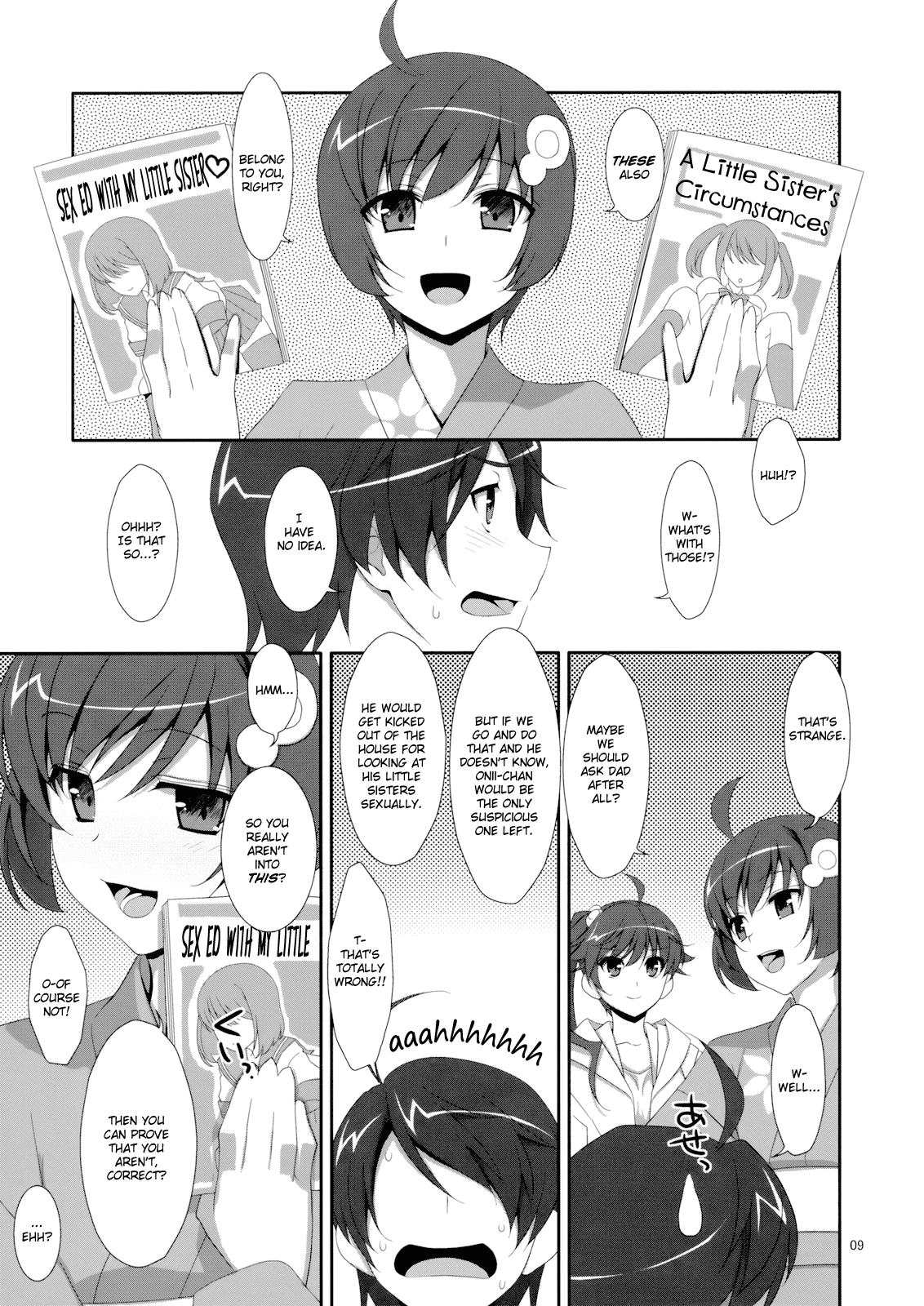 Oniichan wa Imouto ni Yokujou Shitari Shinaiyone page 8 full