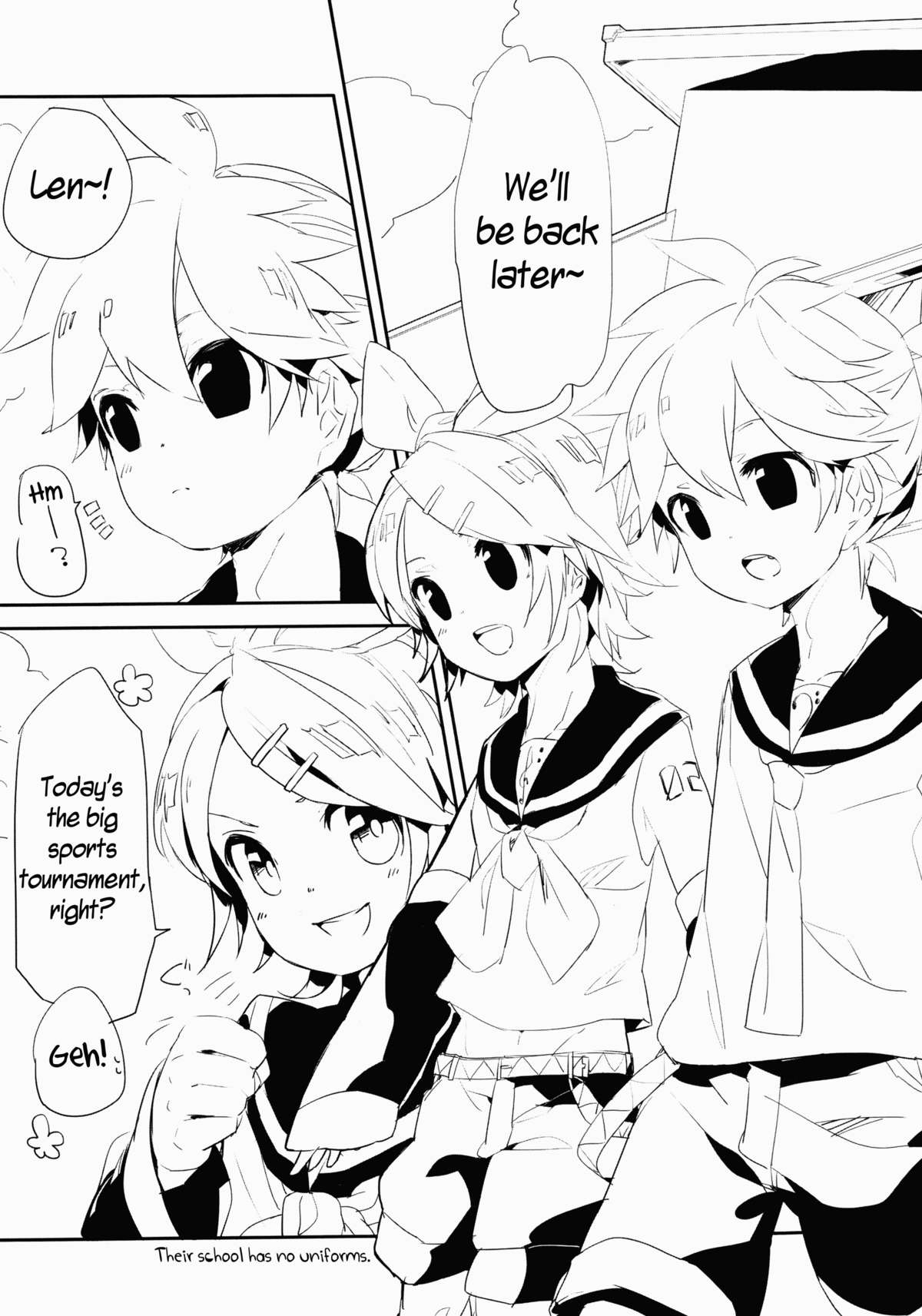 Len-kun Pero Pero!!   =Short Wharf= page 4 full