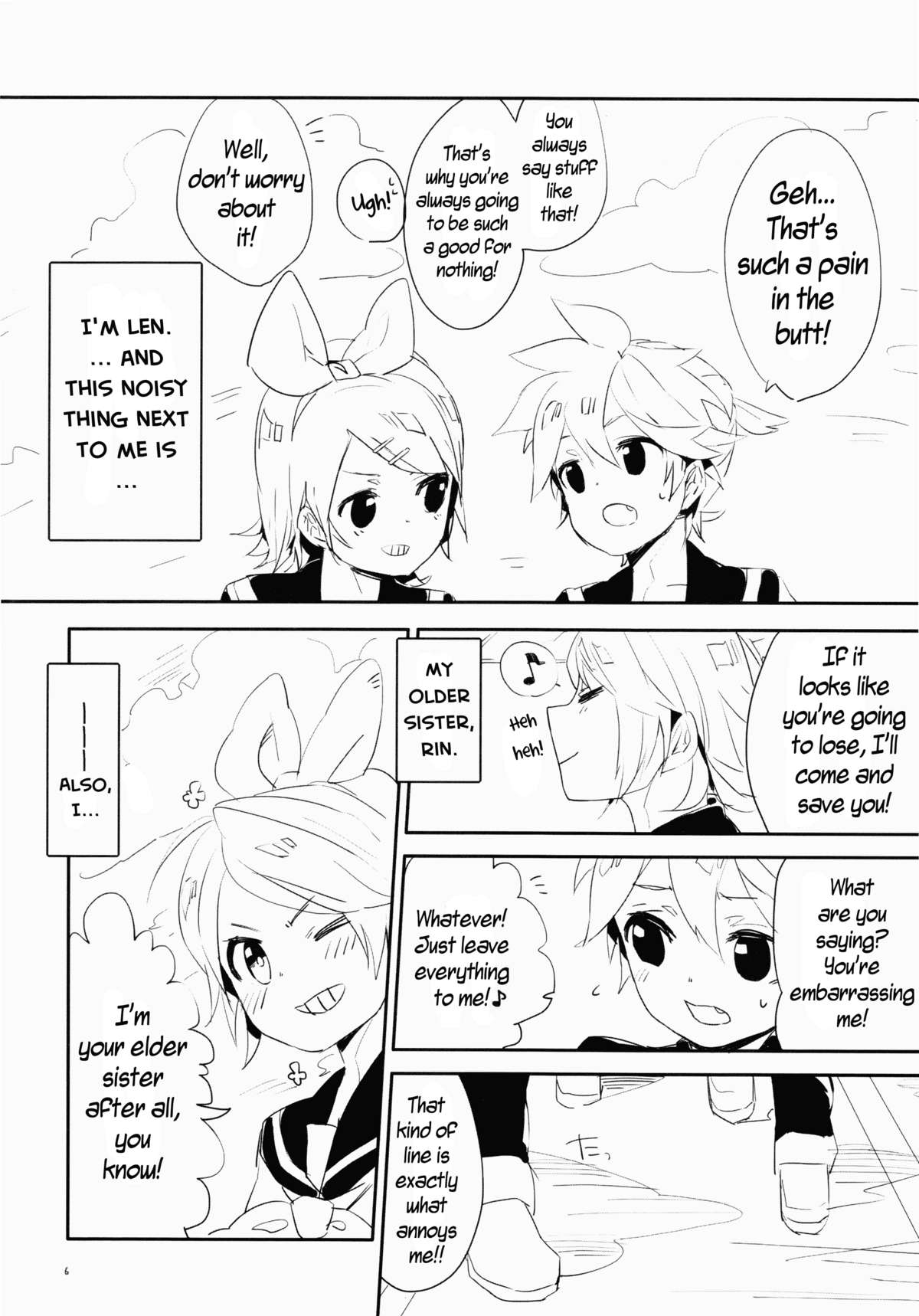 Len-kun Pero Pero!!   =Short Wharf= page 5 full