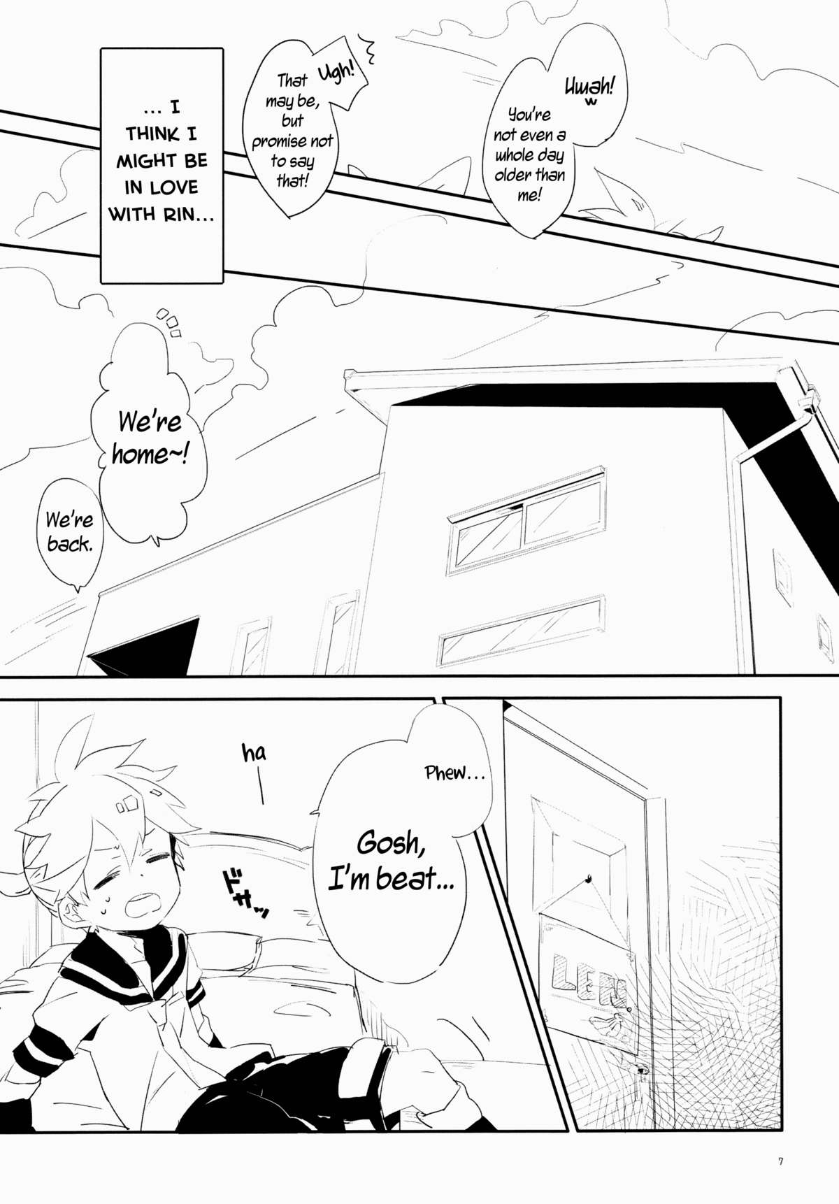 Len-kun Pero Pero!!   =Short Wharf= page 6 full