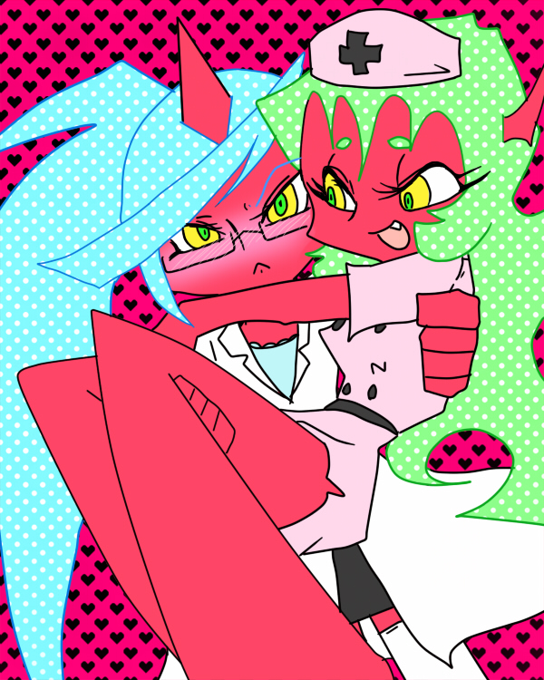 デイモン姉妹えっち詰め page 1 full