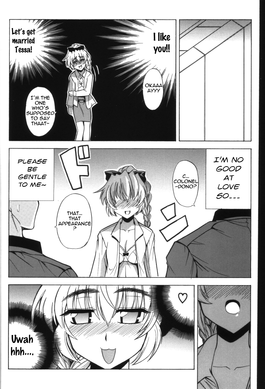 Wari to H na Sentaichou no Ichinichi page 8 full