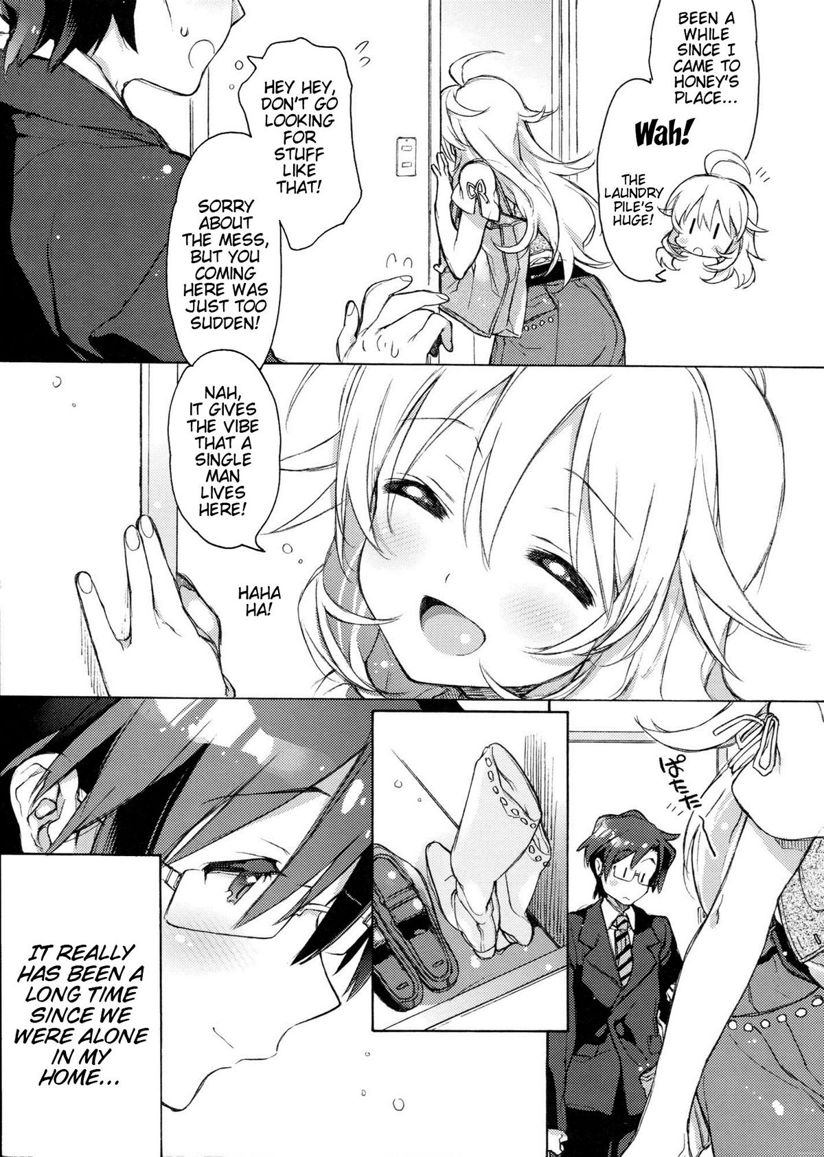 Honey to Miki to Kono Omoi. | Honey and Miki's Feelings page 4 full