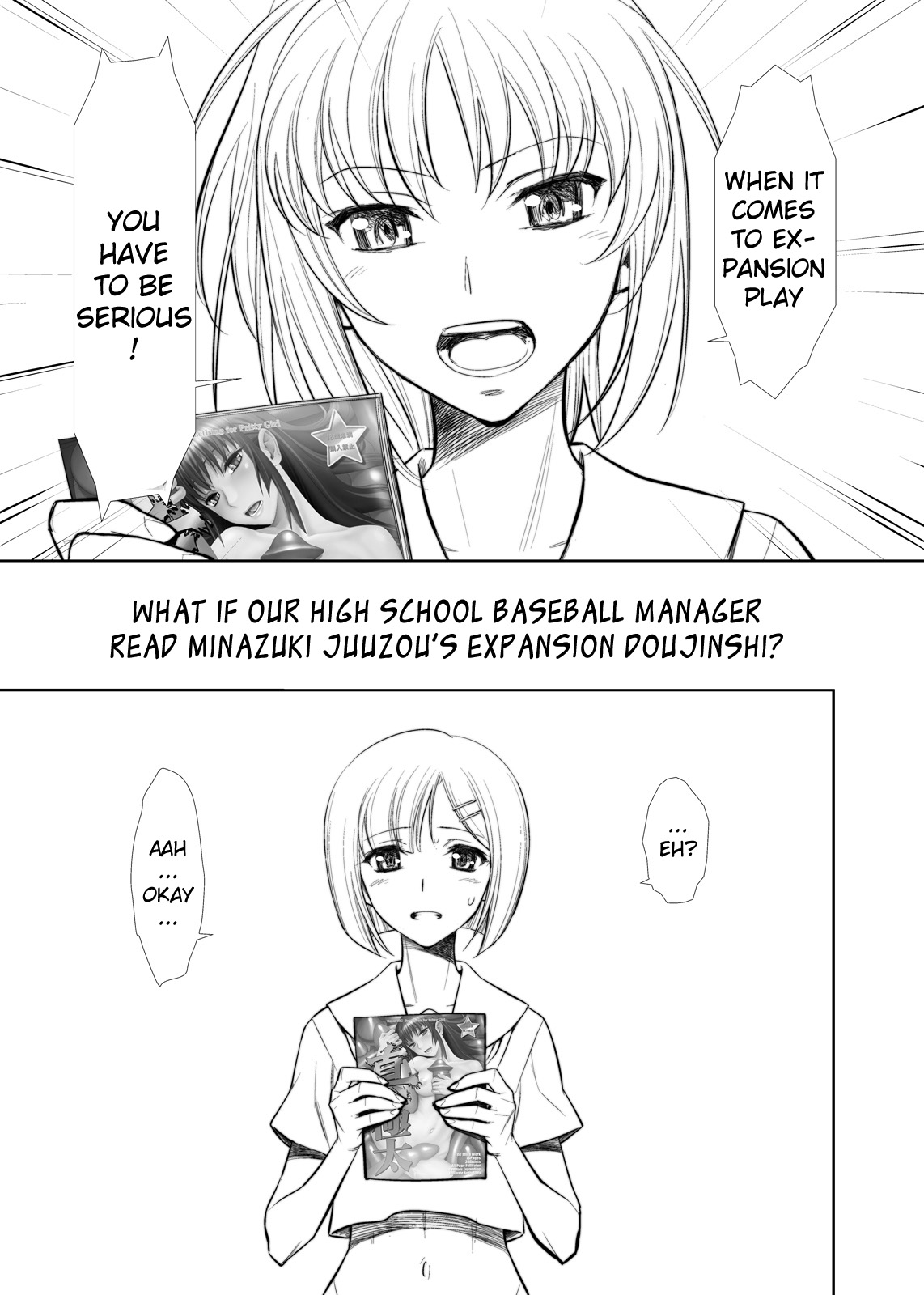 Moshi Koukou Yakyuu no Joshi Manager ga Kakuchoukei no『Management』wo Yondara page 2 full
