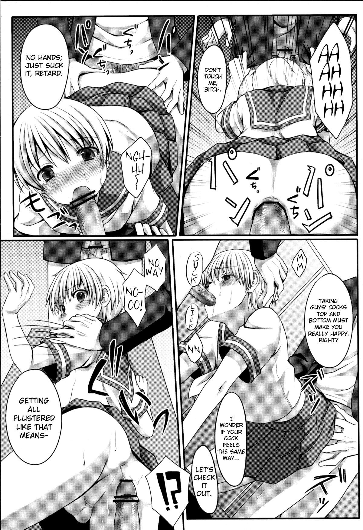 Shounen ni Josousasete Ijimete Mita | Let's Force Him to Crossdress and Rape Him  =LWB= page 10 full