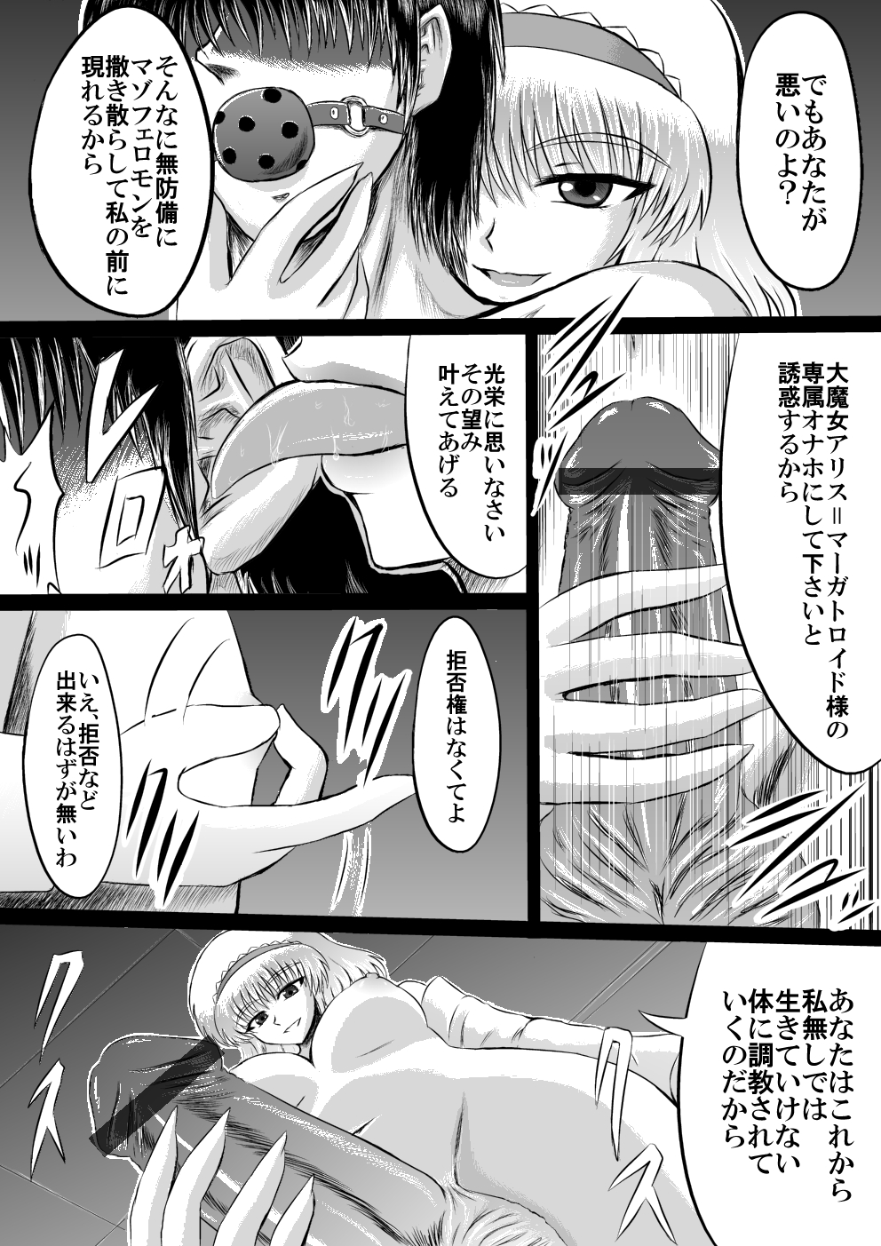Dai majo Alice Margatroid no Senzoku Onahole page 3 full