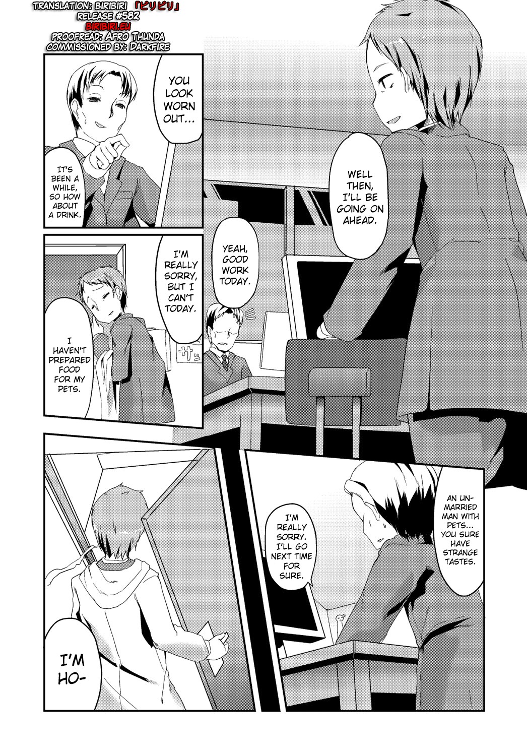 Gohoubi Neko-san Oshioki Inu-san | Reward Cat Punish Dog page 1 full