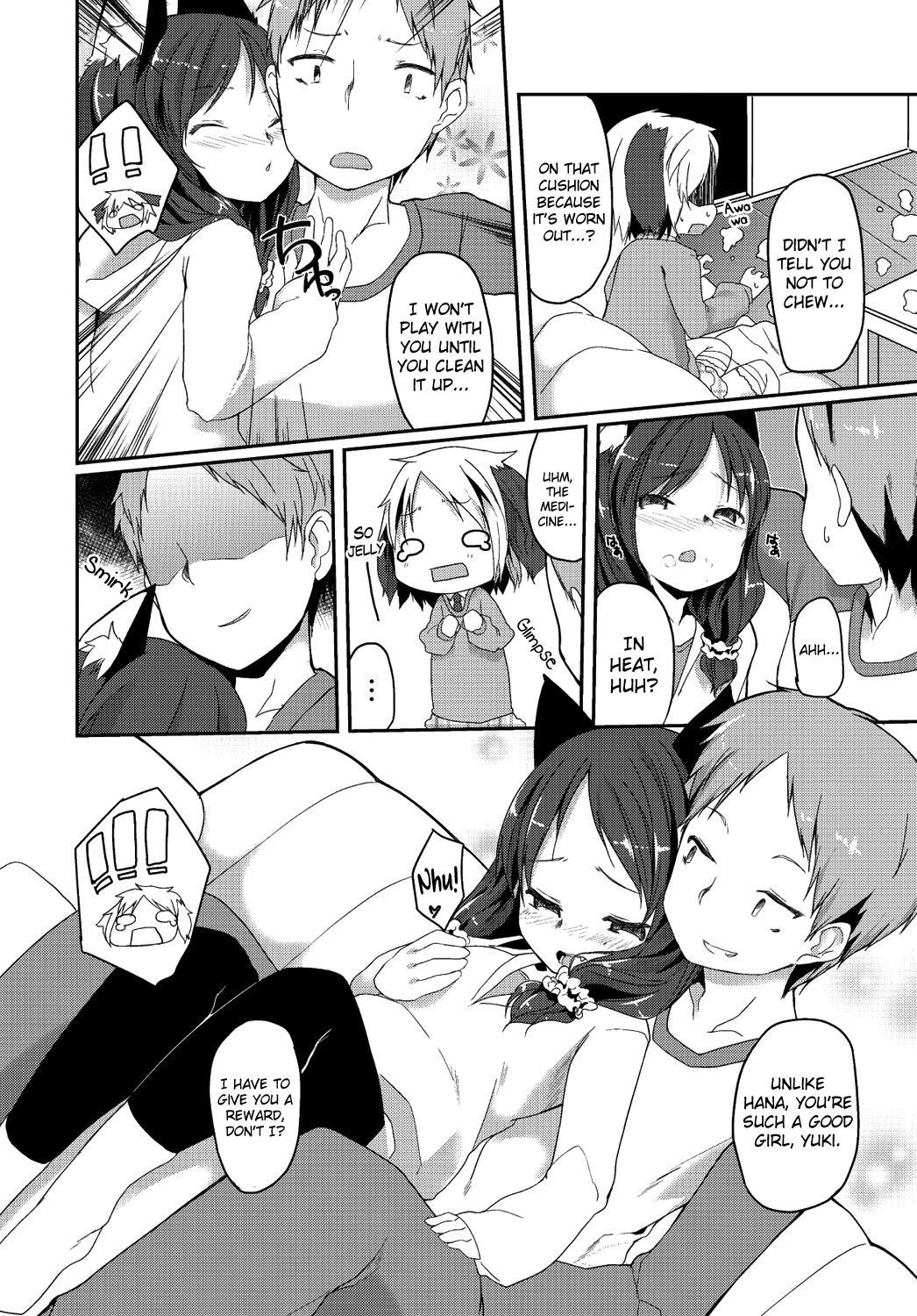 Gohoubi Neko-san Oshioki Inu-san | Reward Cat Punish Dog page 4 full