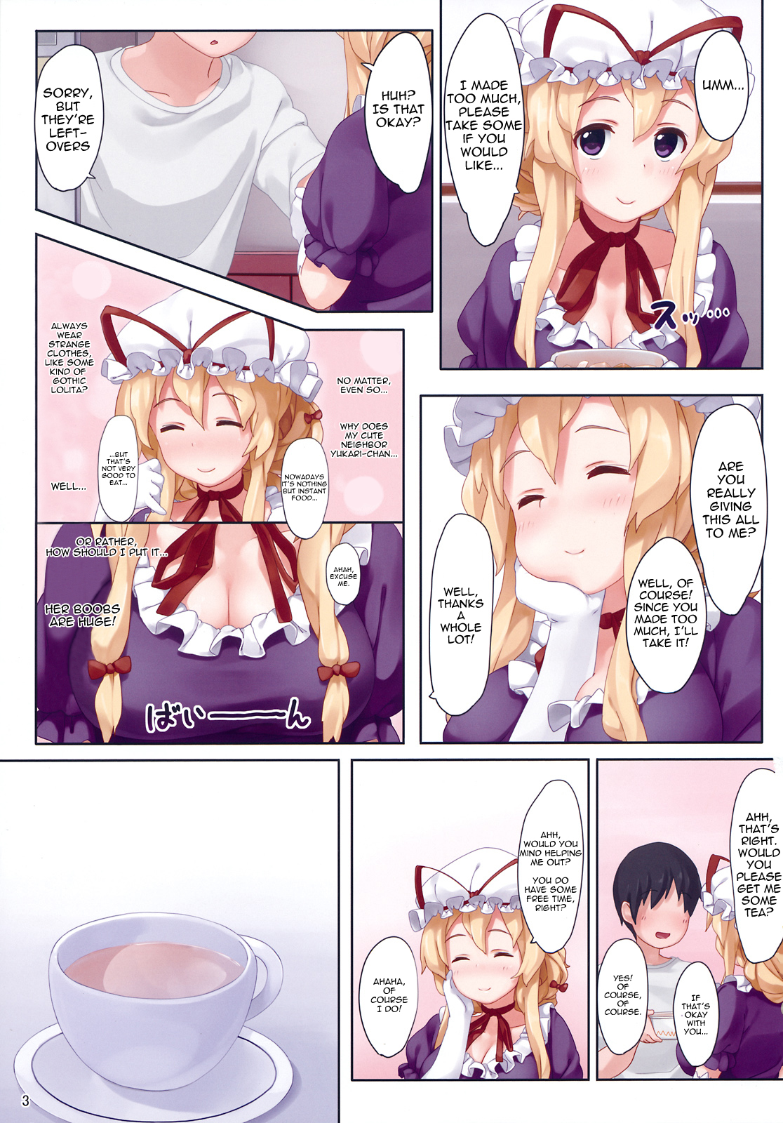 Tonari no Yukari-san page 3 full