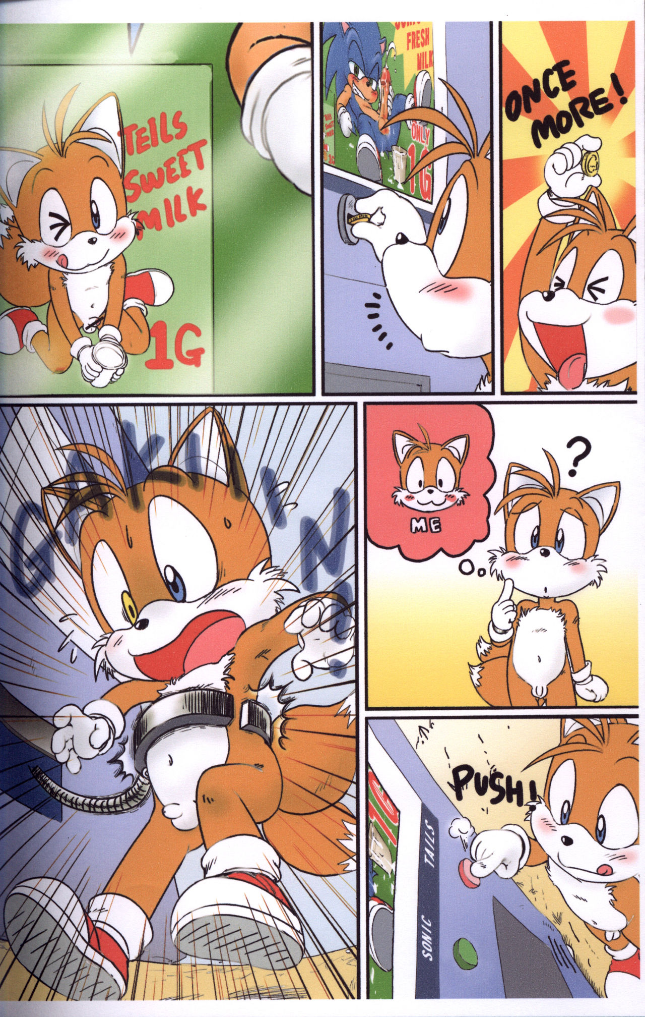 Mitsui Jun - Mofutte Ii yo & Kamon! Haza-do Mamoru-kun page 9 full