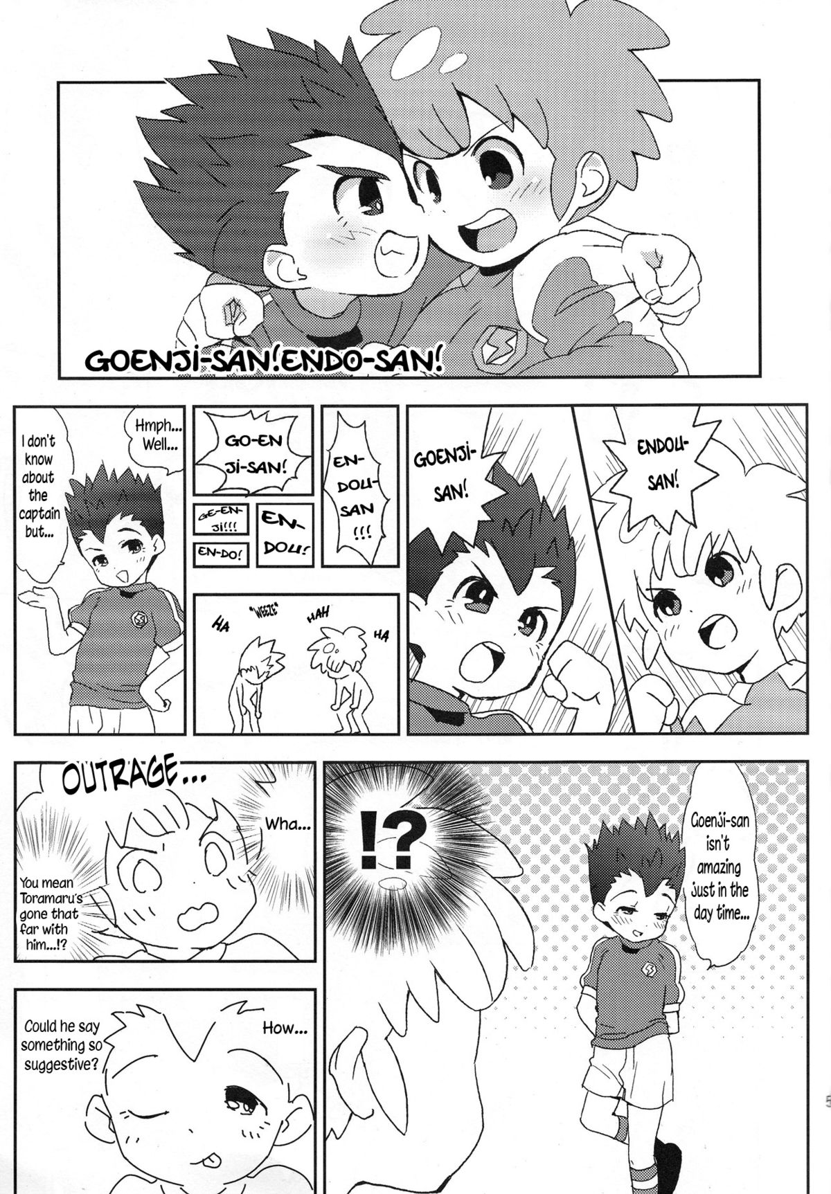 Goenji-san! Endo-san! page 3 full