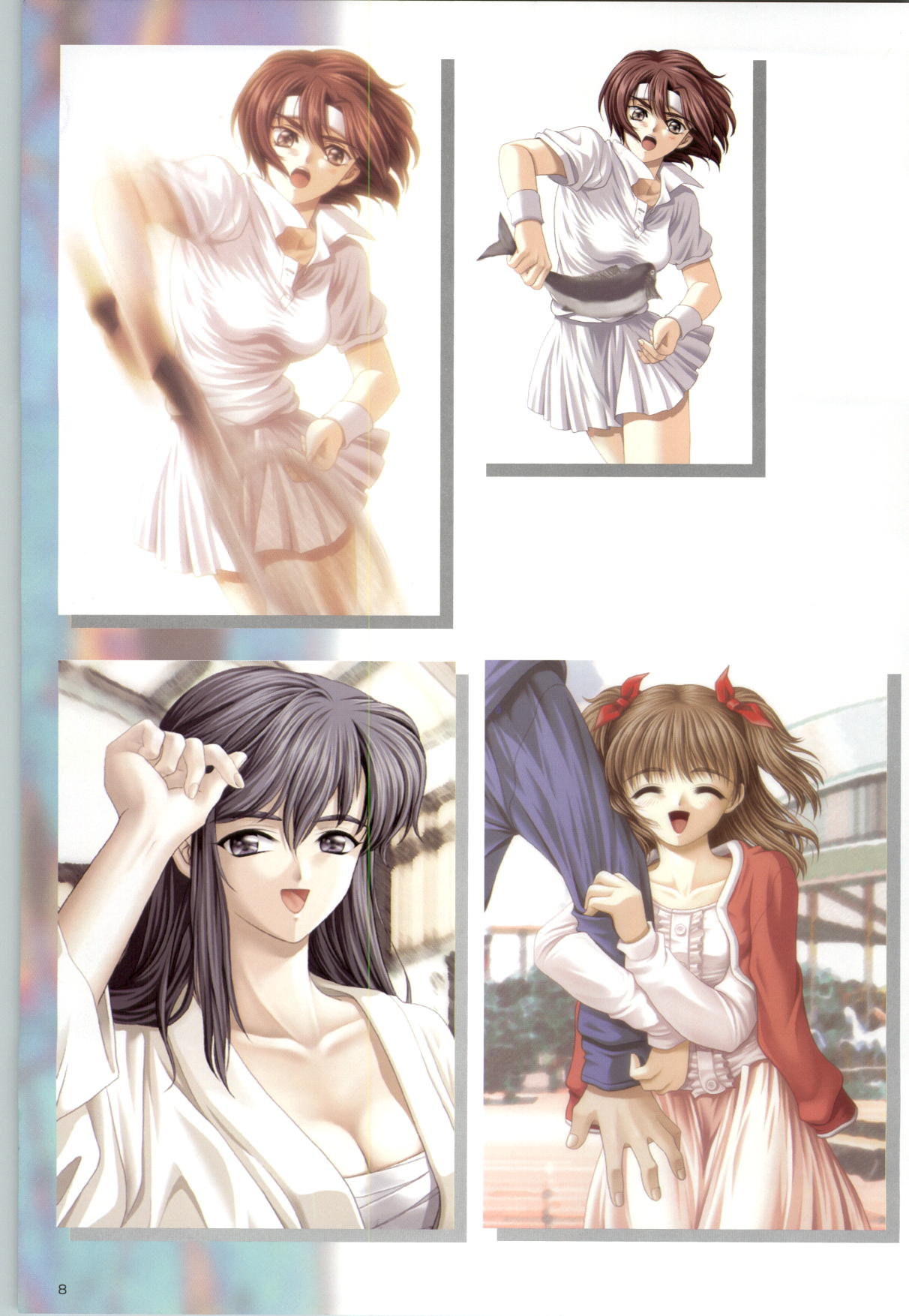 ACTRESS Collection Kizuna + Seduce ~Yuuwaku~ + Hoshi no Pierce Computer Graphics & Original Pictures page 9 full