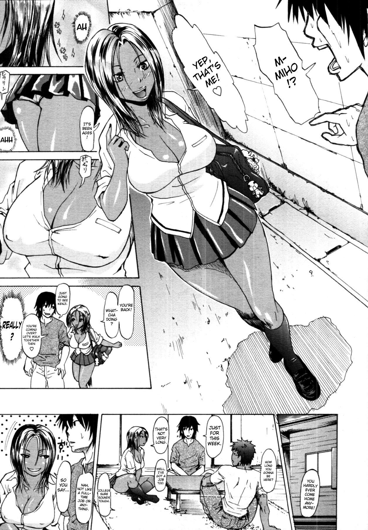 Omoide wa Kuro kara Kin | Memories Turn From Dark to Golden - Page 3 »  nhentai