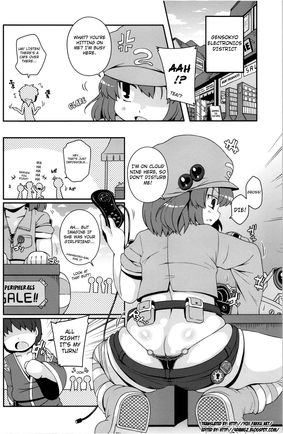 Akusei Kawashiro Nitori-san | Licentious Kawashiro Nitori-san page 3 full