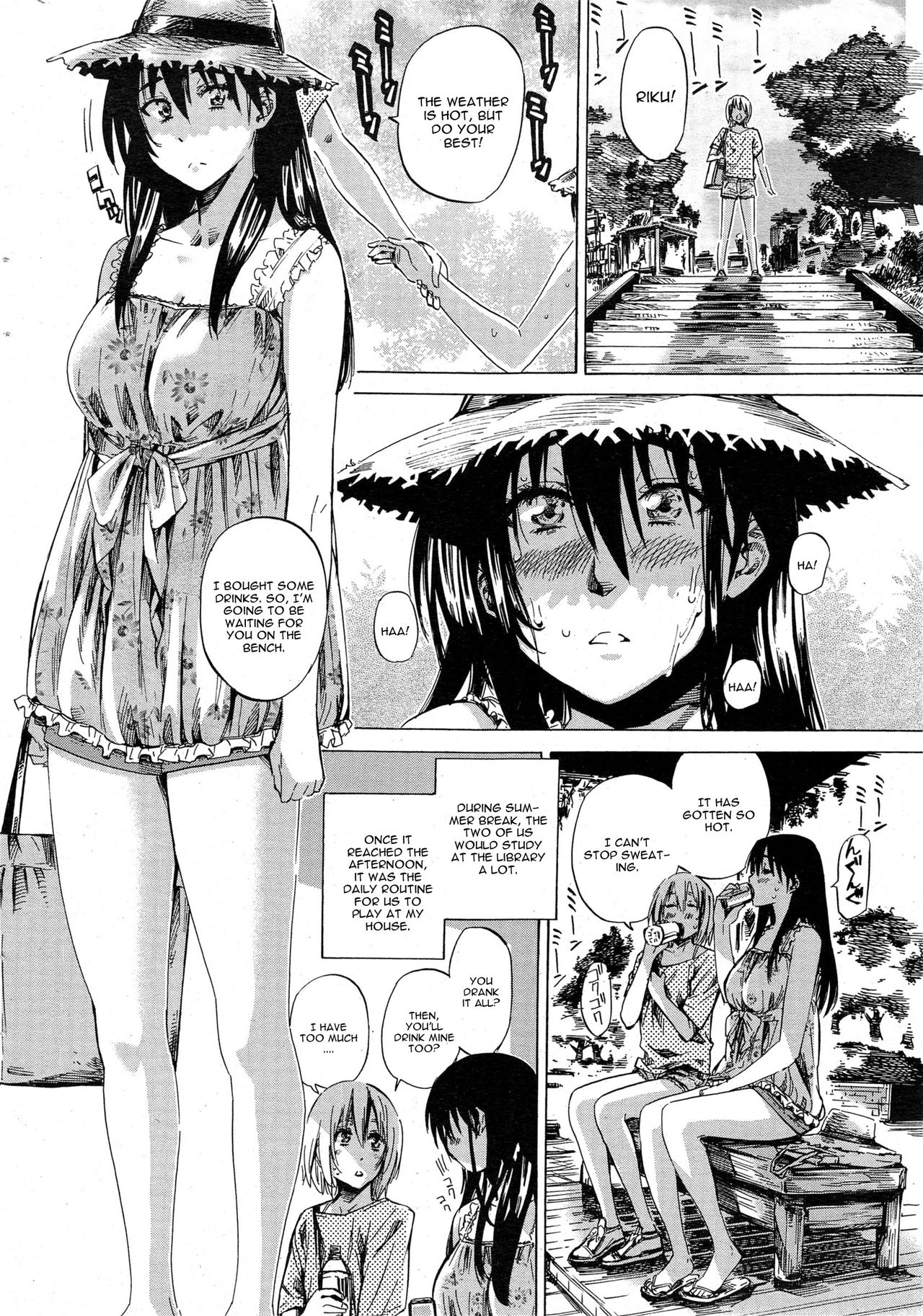 Yuri Zuki Kanojo wa Yuri Kanojo ga Dekinai Ch. 4 page 4 full