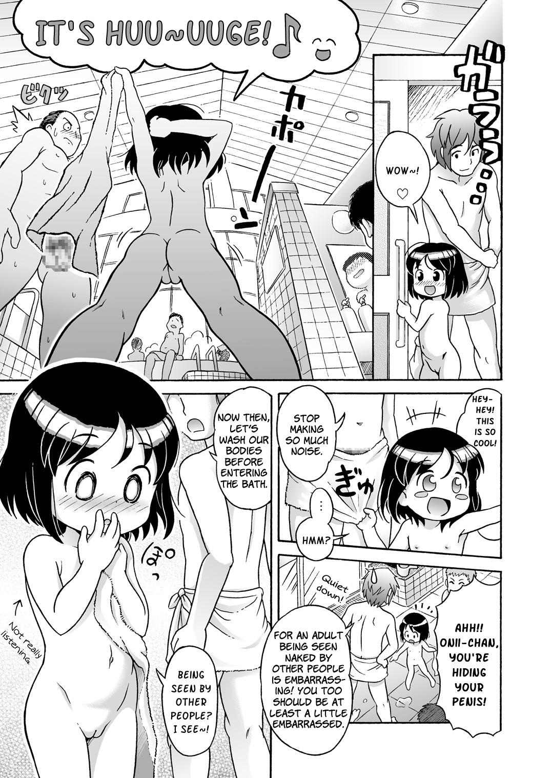 Yun-chan to Otokoyu | Yun-chan and The Men's Bath♪ page 5 full