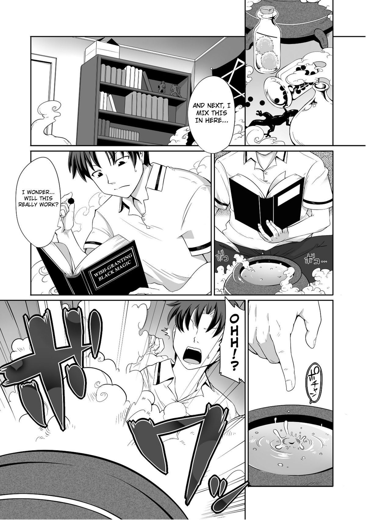 Kyou Kara Hajimeru Kuro Majutsu | Black Magic page 1 full