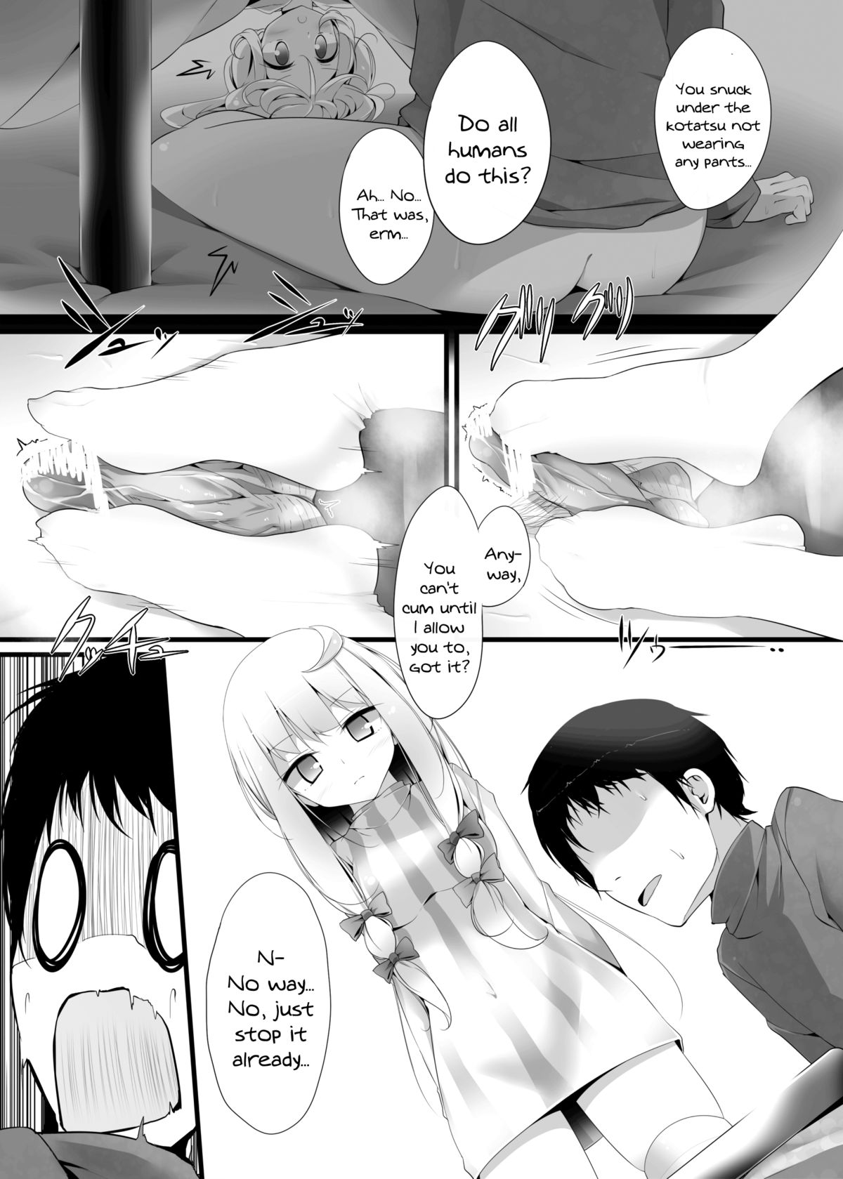 Flan-chan Kutsushita Bon 2 - Kotatsu Hen | Flan-chan's Socks Book 2 - Kotatsu Chapter page 10 full