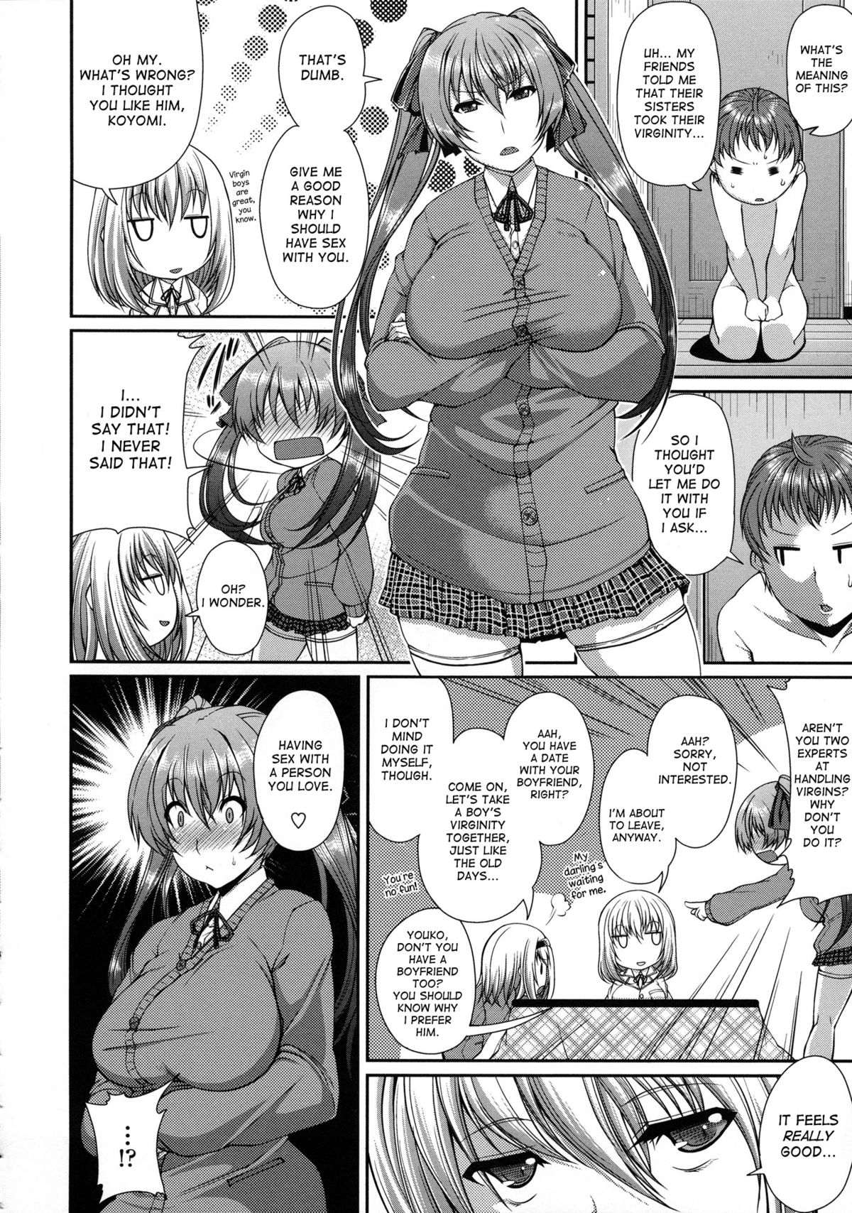 Hajimete no Otetsudai | Helping Hand For His First Time page 4 full