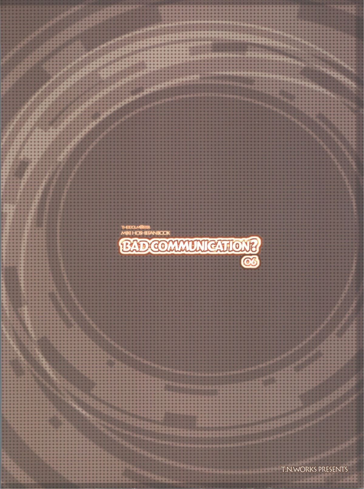 BAD COMMUNICATION? 6 page 2 full