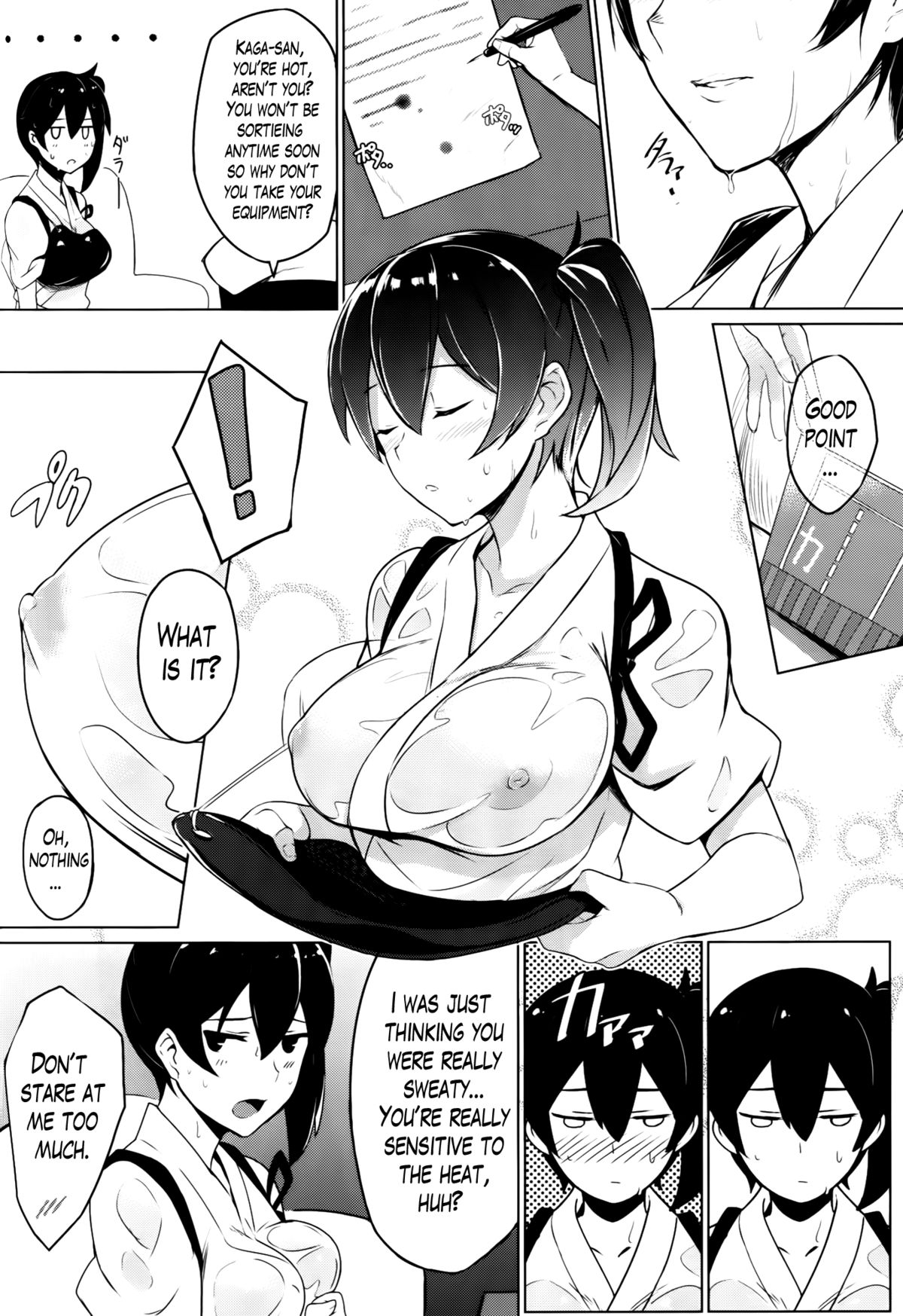 Hishokan Kaga no Natsuyasumi | Secretary Ship Kaga's Summer Vacation page 3 full