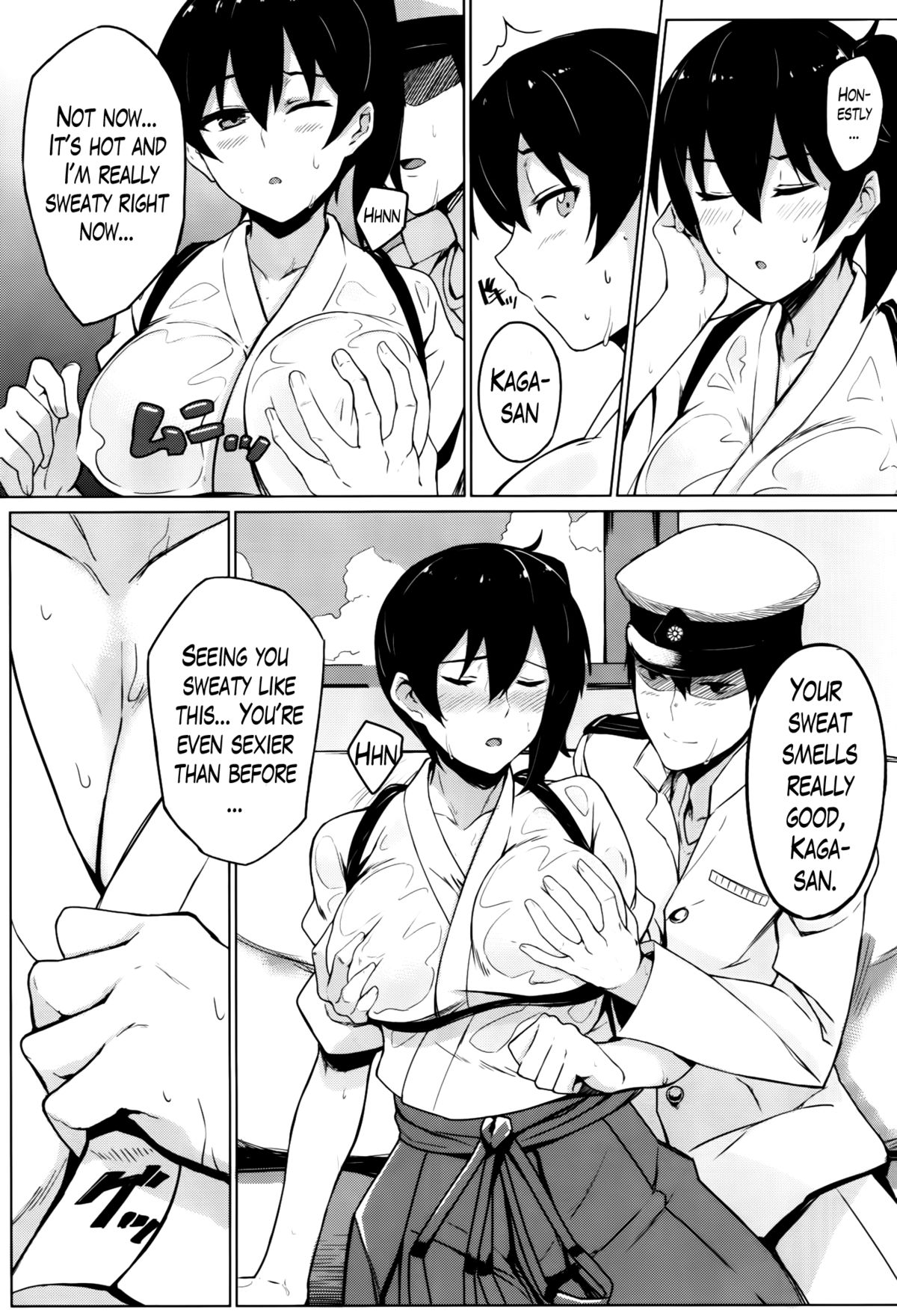 Hishokan Kaga no Natsuyasumi | Secretary Ship Kaga's Summer Vacation page 4 full