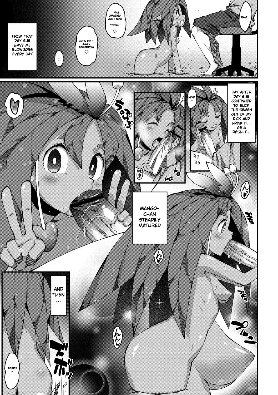 PC Shita no Mandragora-chan! | Mandragora Under the PC! page 9 full