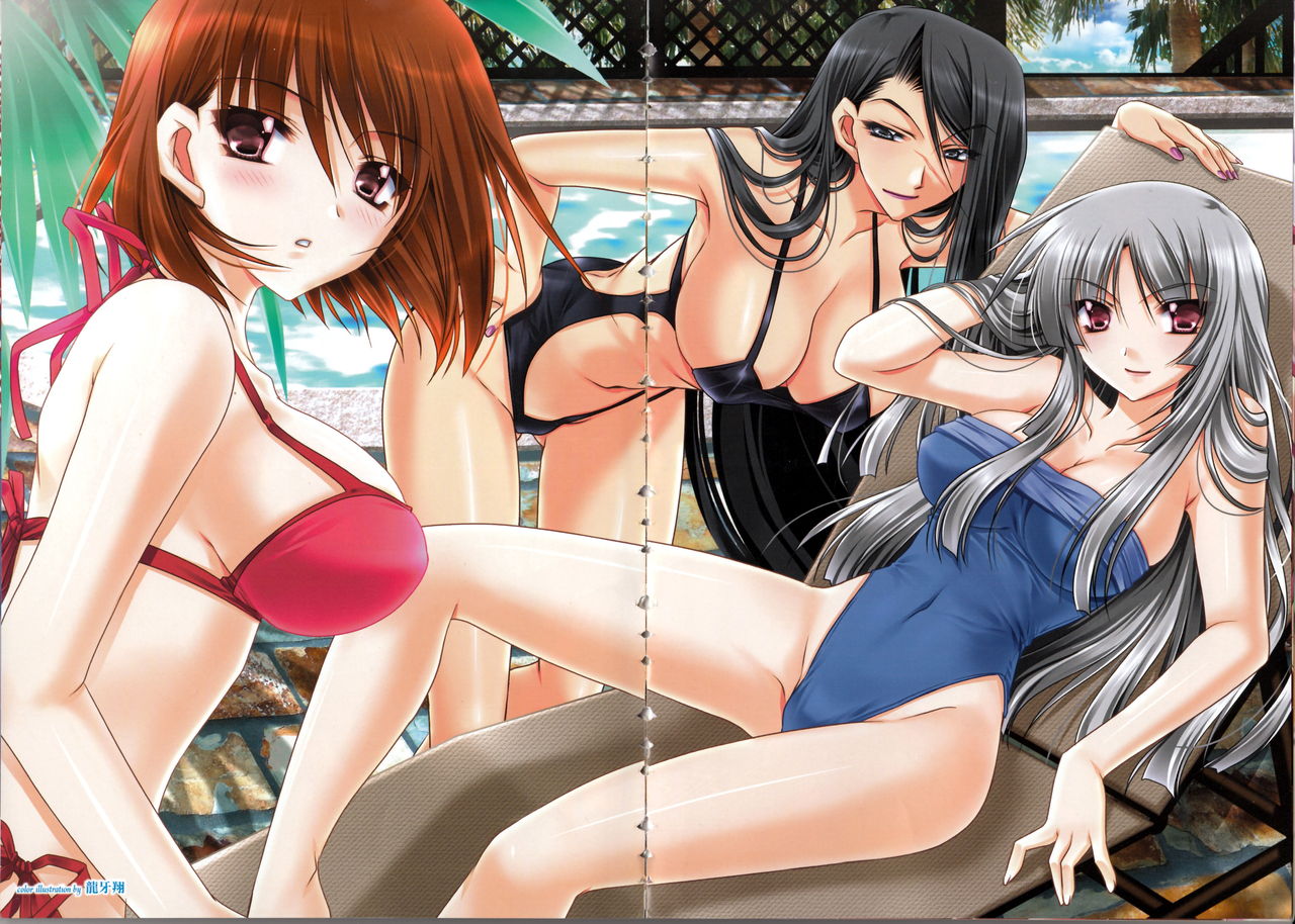 Takeuti Ken's Harem Series Official Guide Book page 8 full