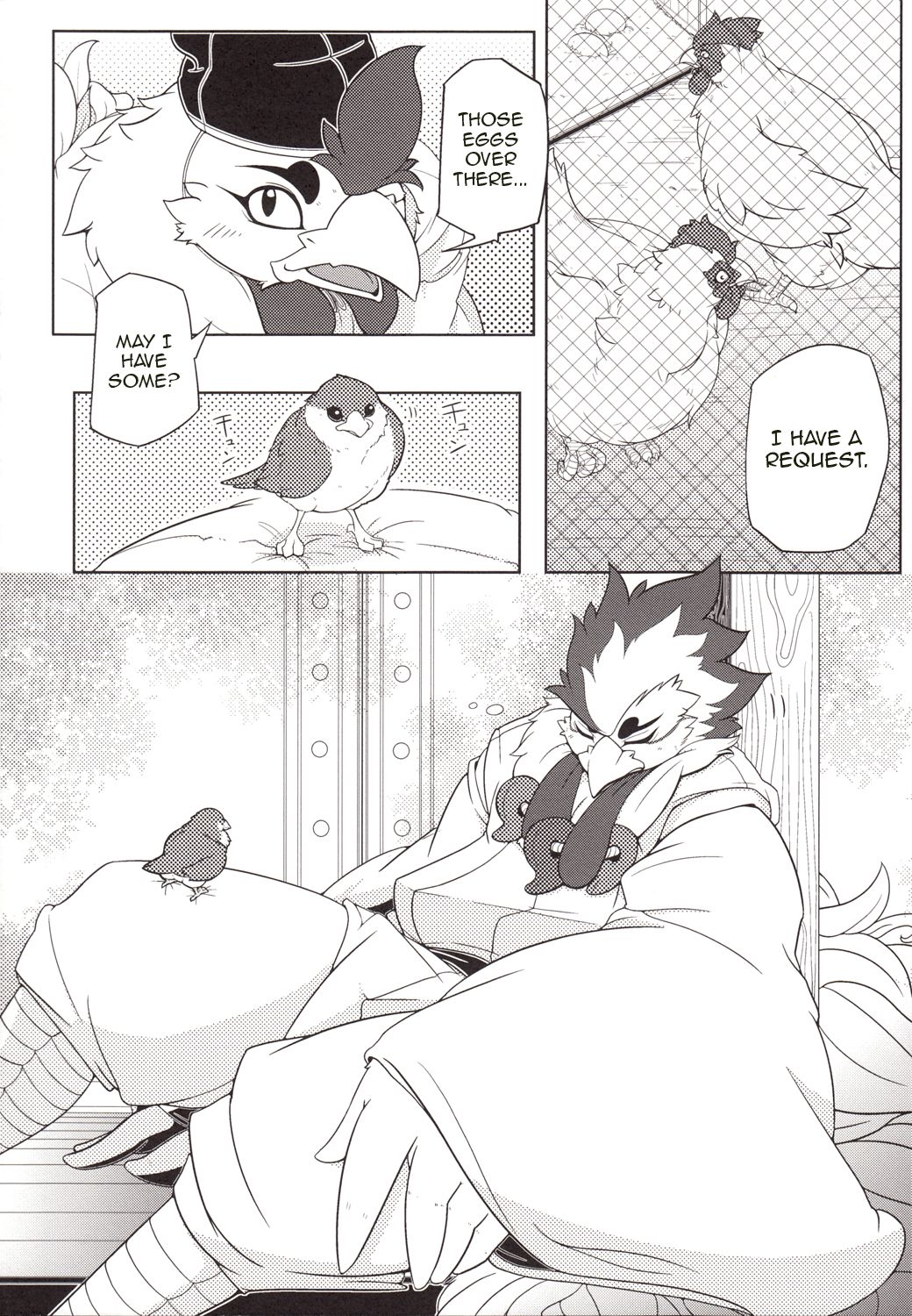 Choukei + Keiran | Morning Hen + Hen's Egg page 5 full