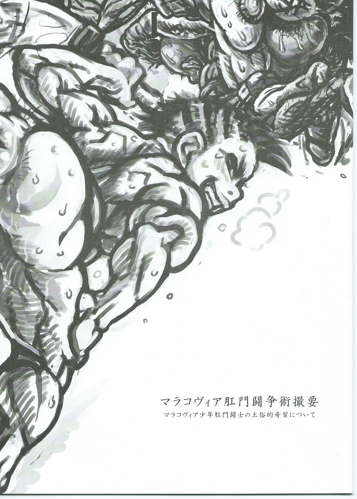 マラコヴィア肛門闘争術概要 マラコヴィア少年肛門闘士の土俗的奇習について page 1 full