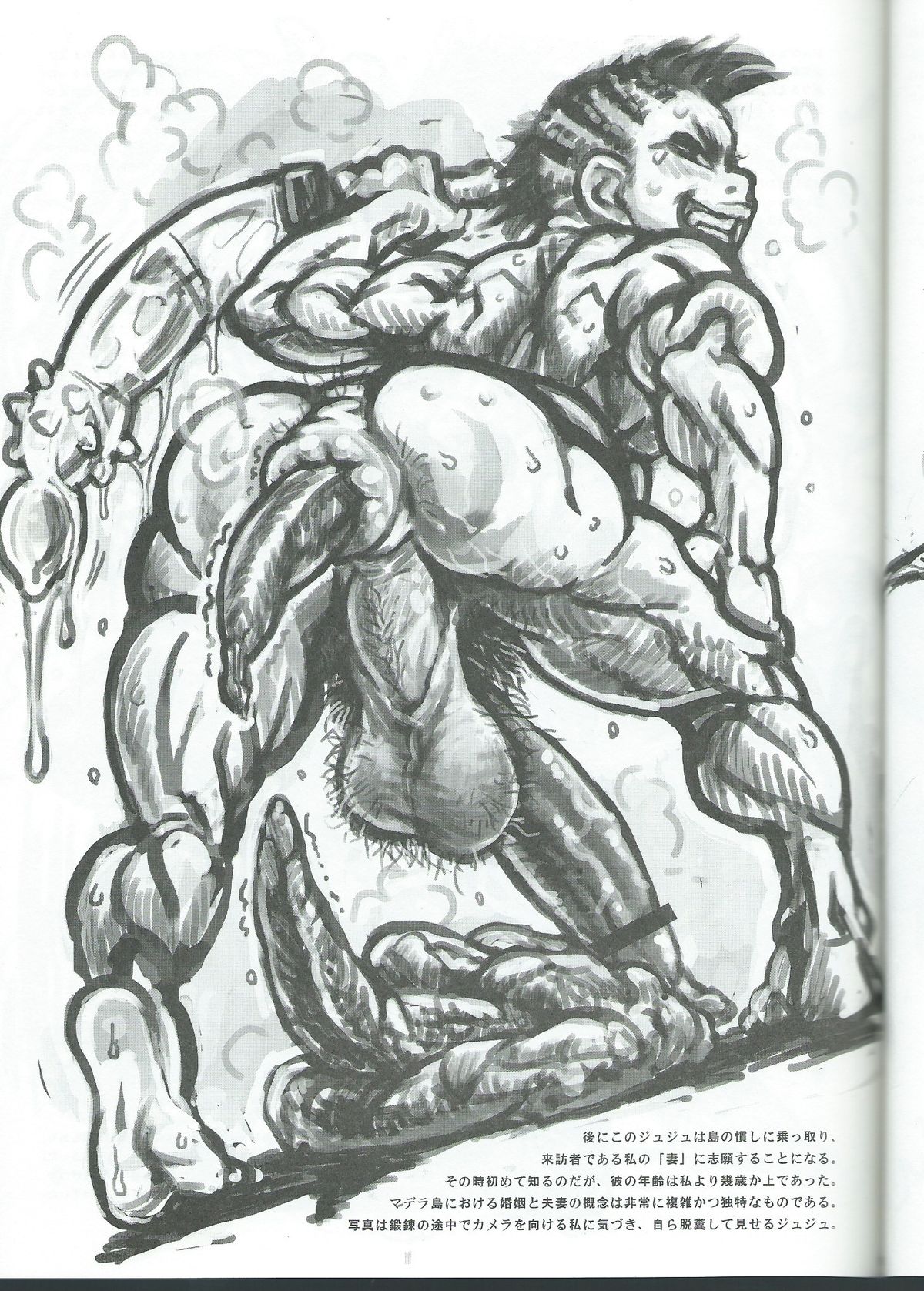 マラコヴィア肛門闘争術概要 マラコヴィア少年肛門闘士の土俗的奇習について page 8 full