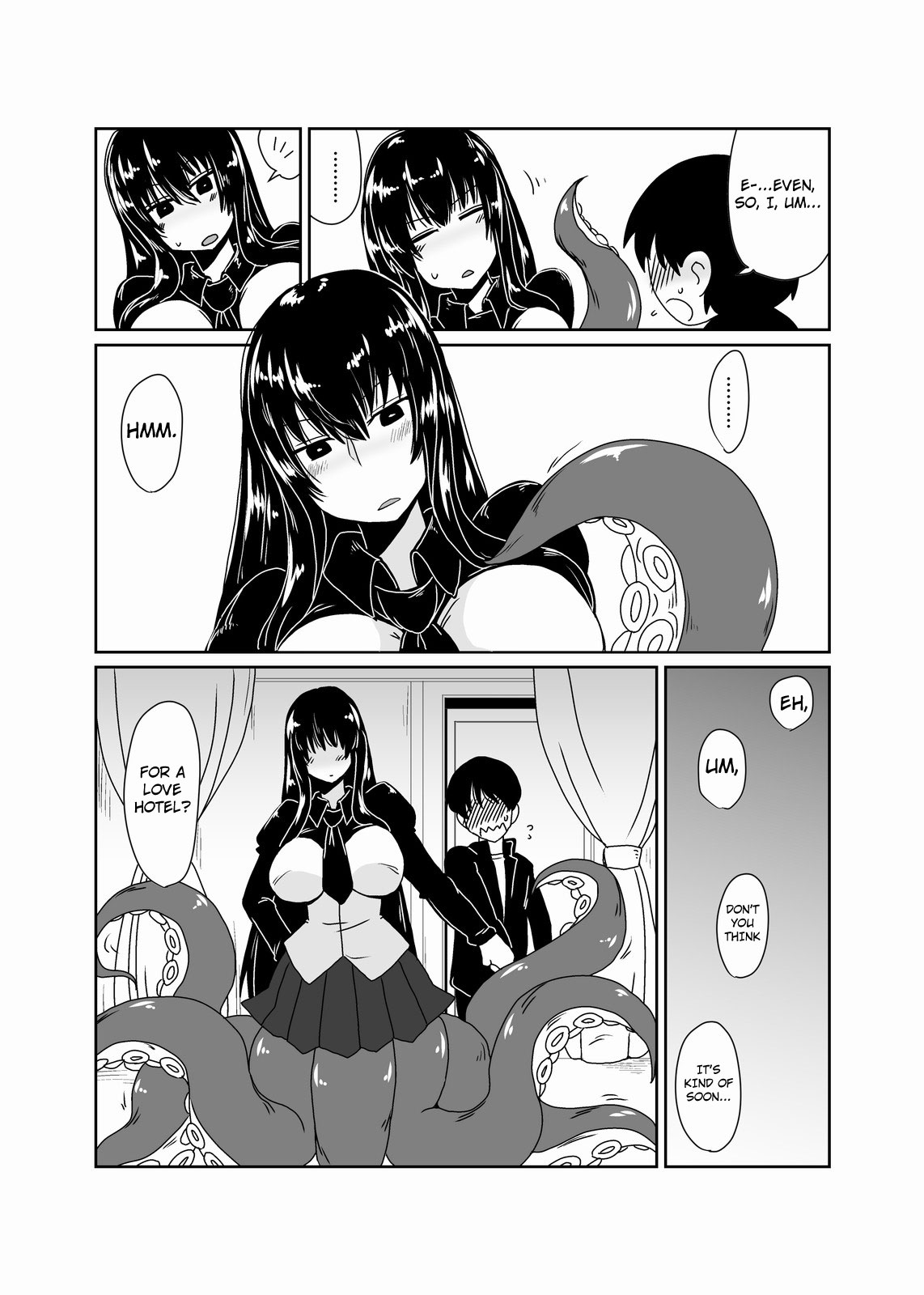 Scylla-san ni Makitsukarete. | In the Clutches of a Scylla page 3 full