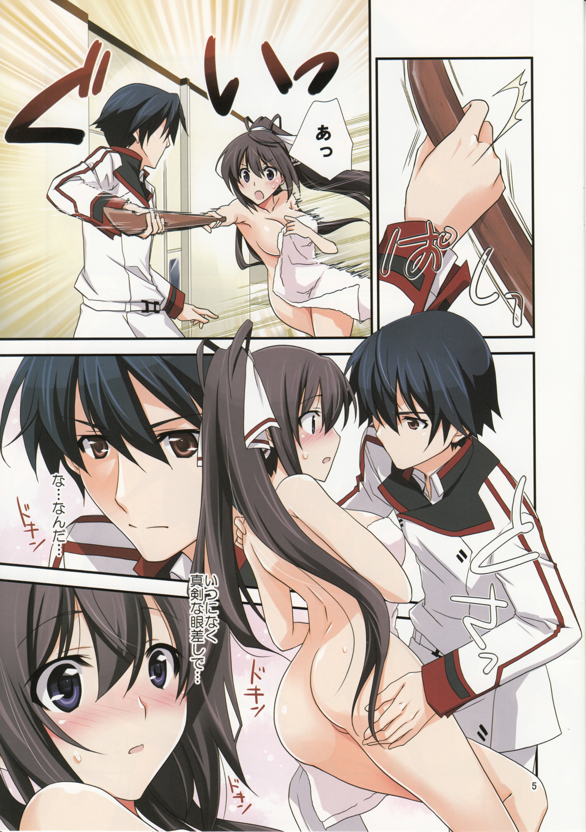 Burst Up! Infinite Stratos FAN BOOK page 5 full