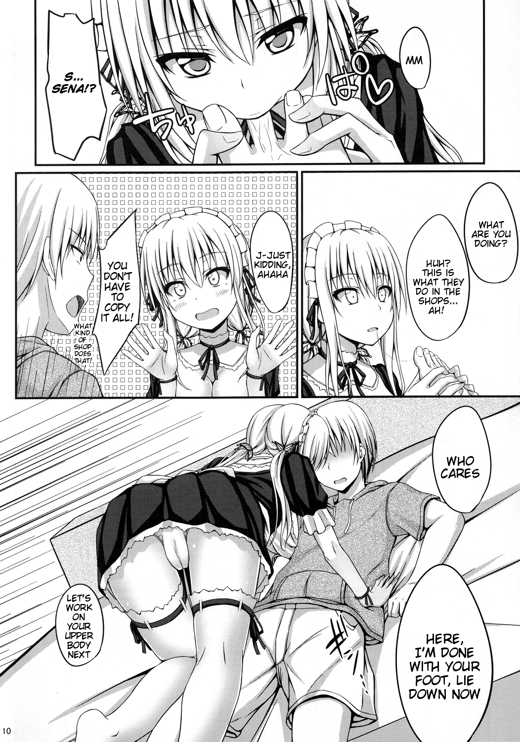 Boku wa Sena to Ichaicha shitai | I Want to Flirt Around With Sena page 9 full