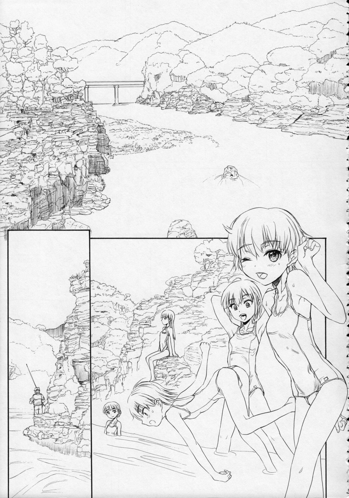 Blue Water Splash Vol.33 page 4 full