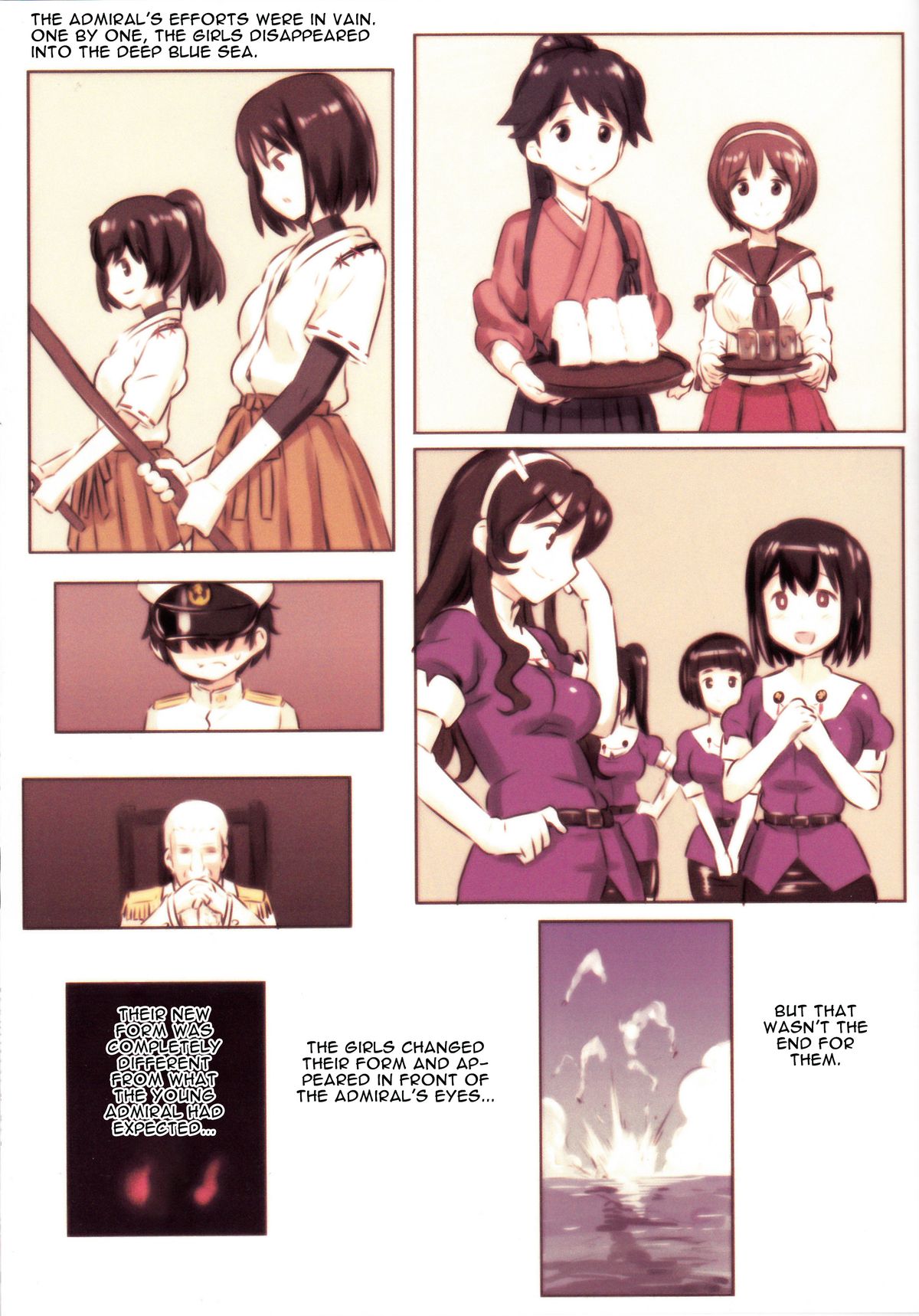 Shinkai Seikanka KanMusu Report | KanMusu Abyssal Transformation Report page 3 full