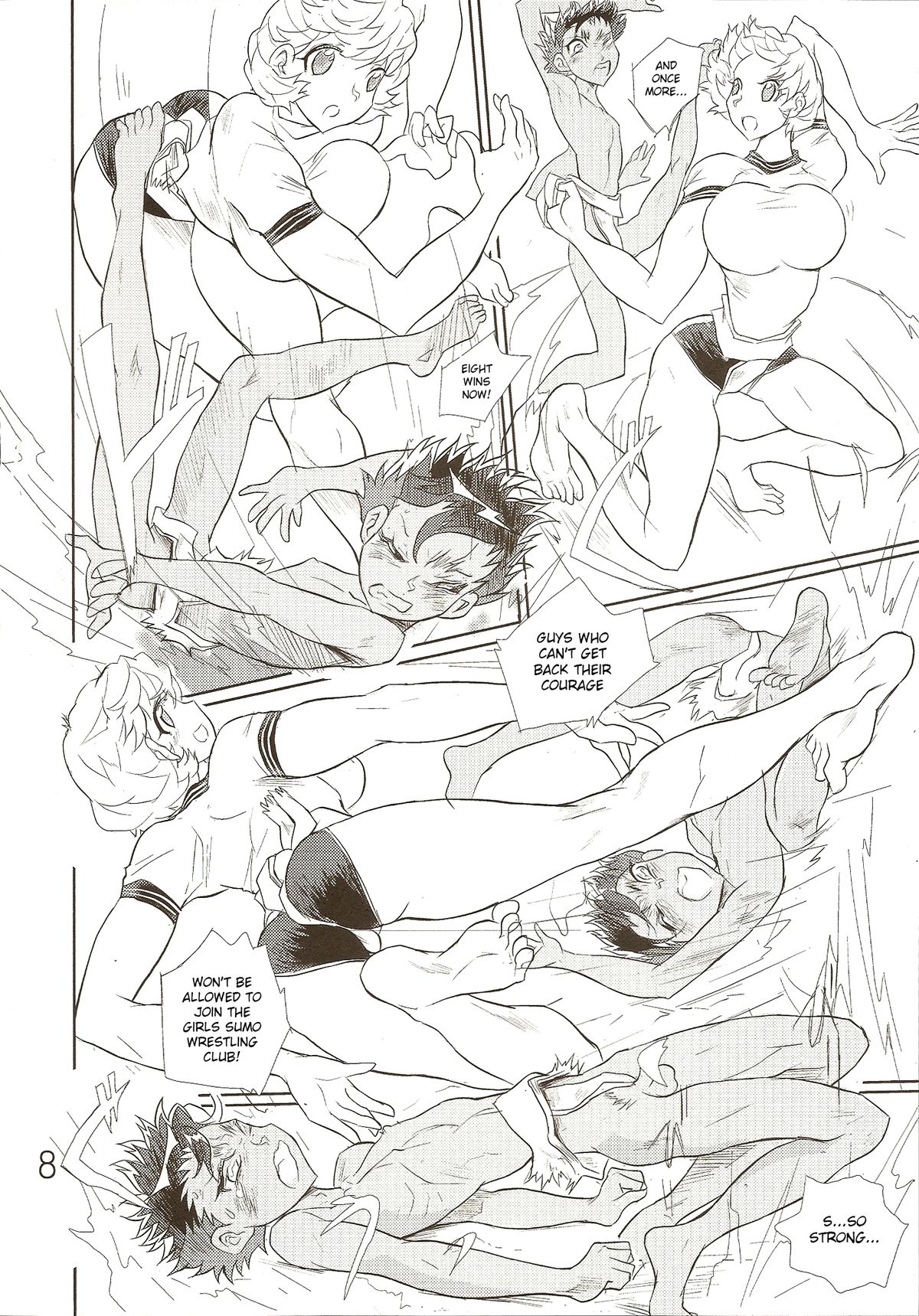 Otoko no Tatakai 17 page 8 full