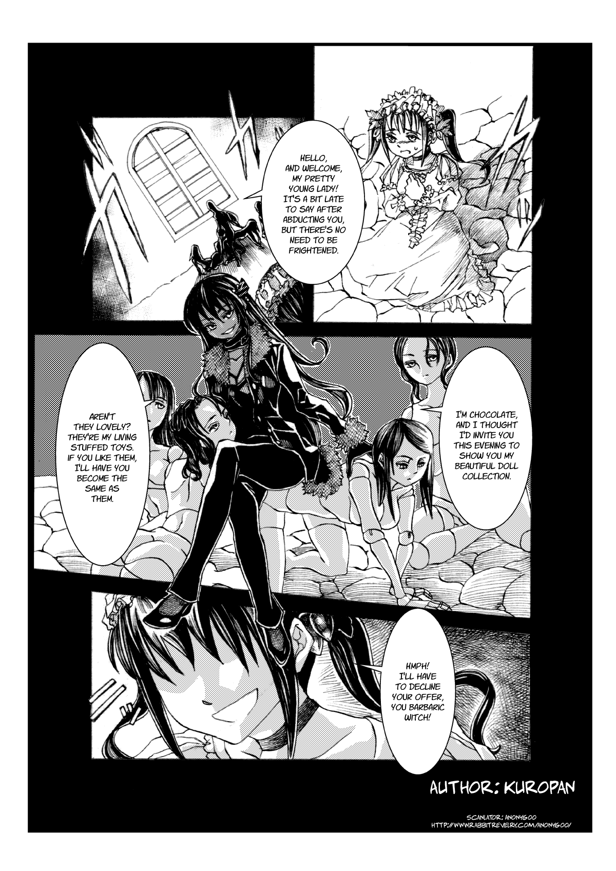 Witch of Dolls page 1 full